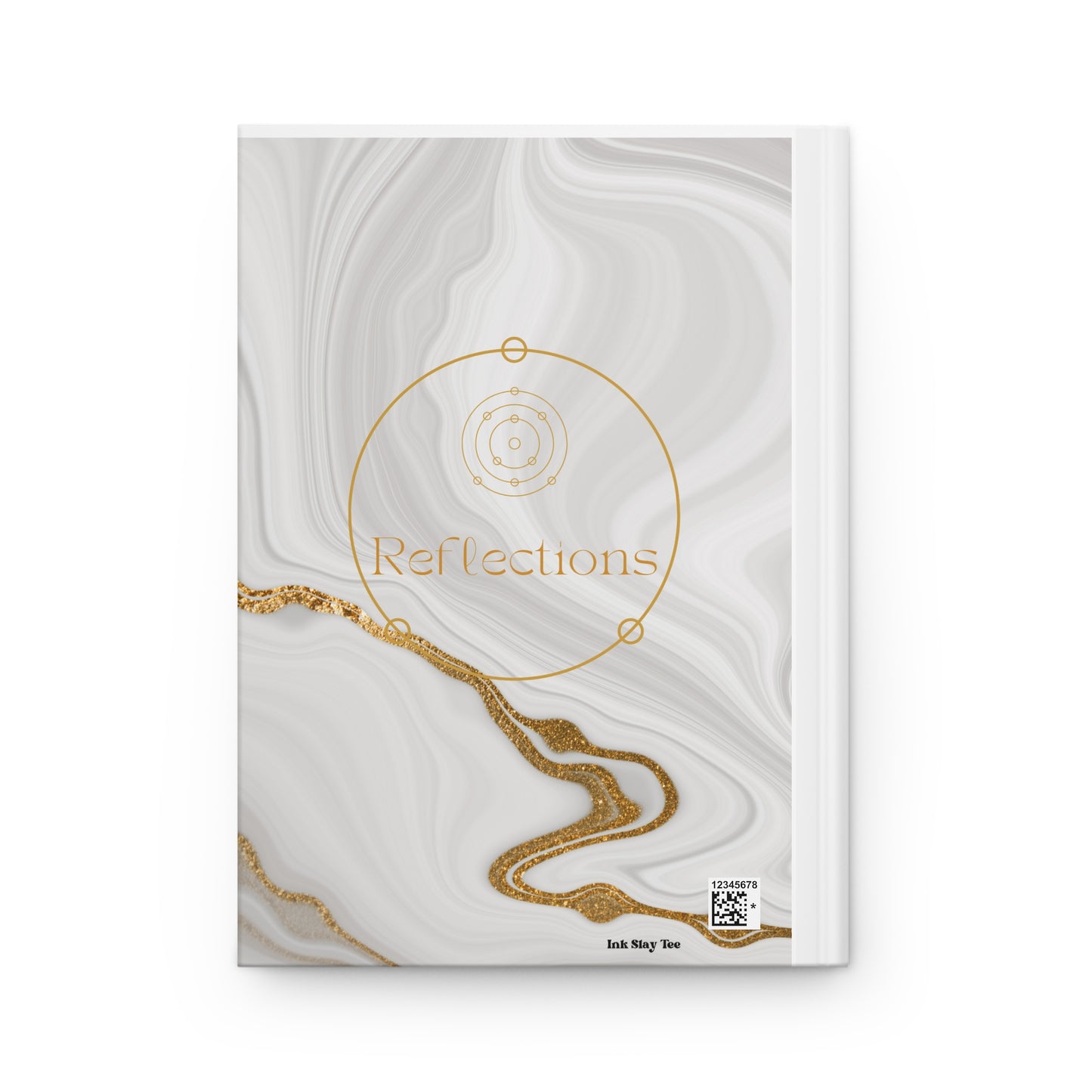 Luxurious Sparkle Hardcover Journal for Stylish Note-Taking. Lined Paper book.