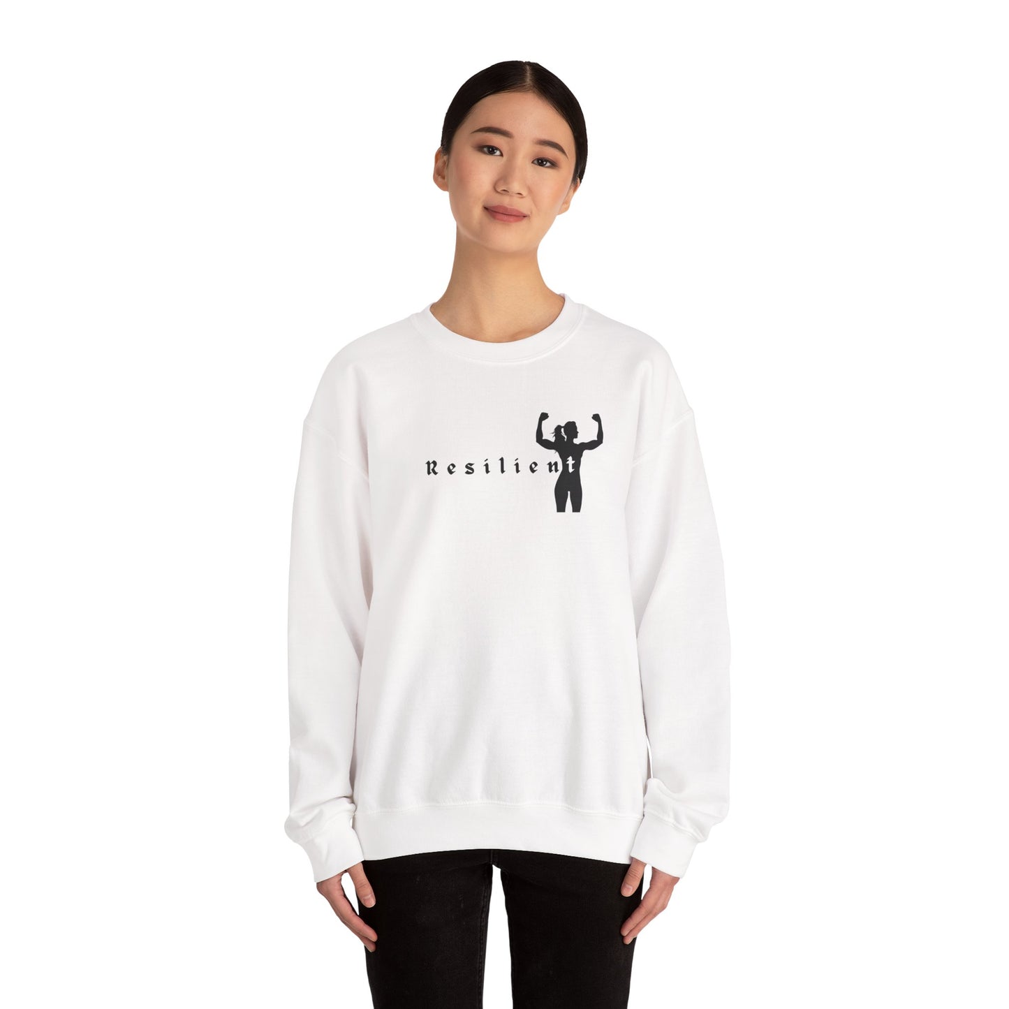 RESILIENT, Crewneck, Women Who Lift, Gym Girlies, Motivational Sweater, Gifts for her, Gym Life, Gym, Lift, Inspire