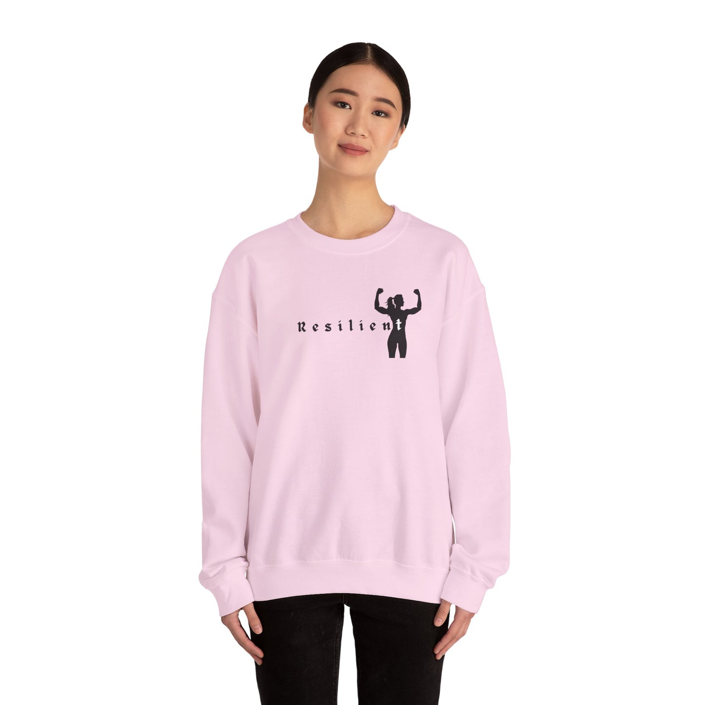 RESILIENT, Crewneck, Women Who Lift, Gym Girlies, Motivational Sweater, Gifts for her, Gym Life, Gym, Lift, Inspire