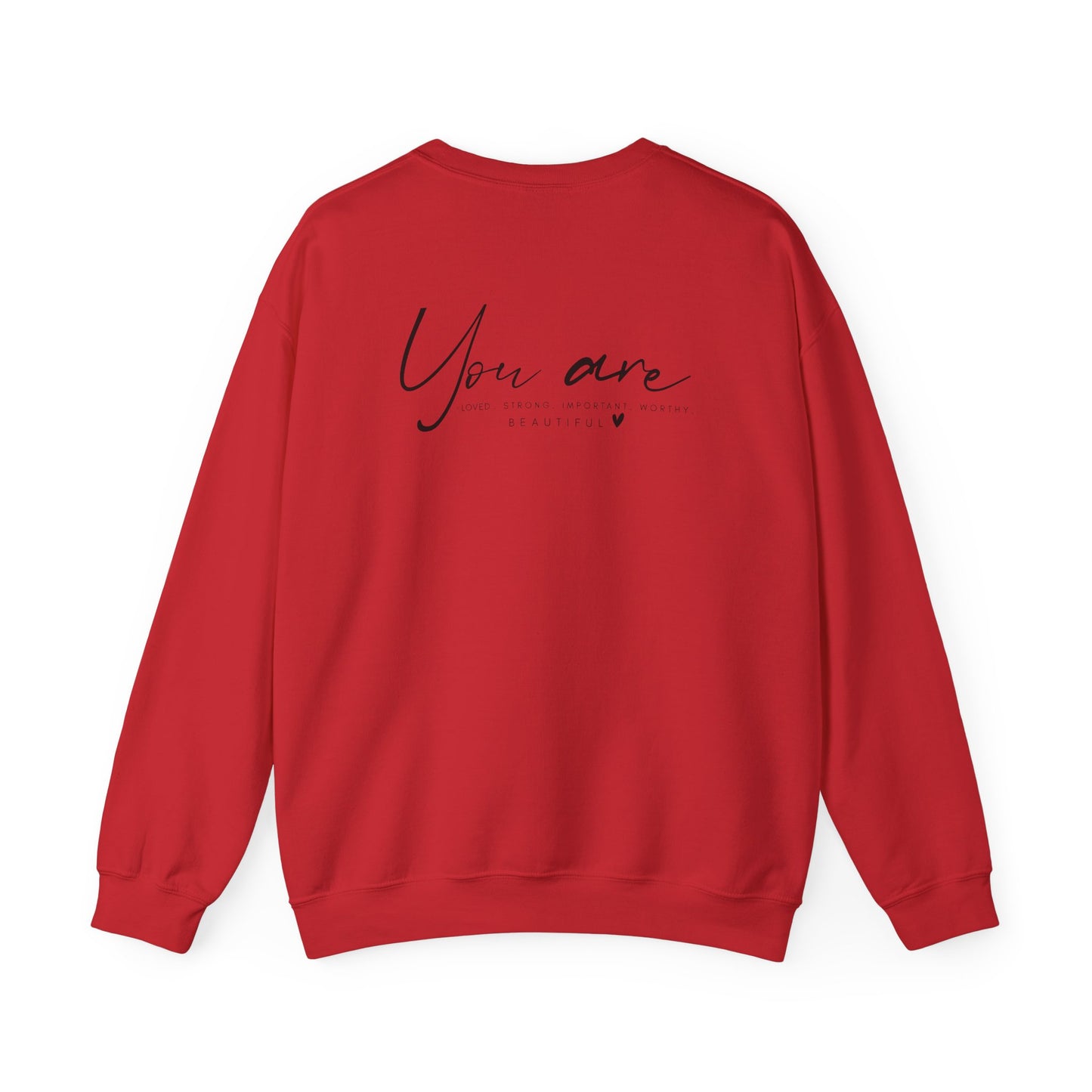 YOU ARE WORTHY, You are Sweater, Motivational Sweater,Elevate Your Style and Confidence: You Are Worthy Sweater, Back to School Gift