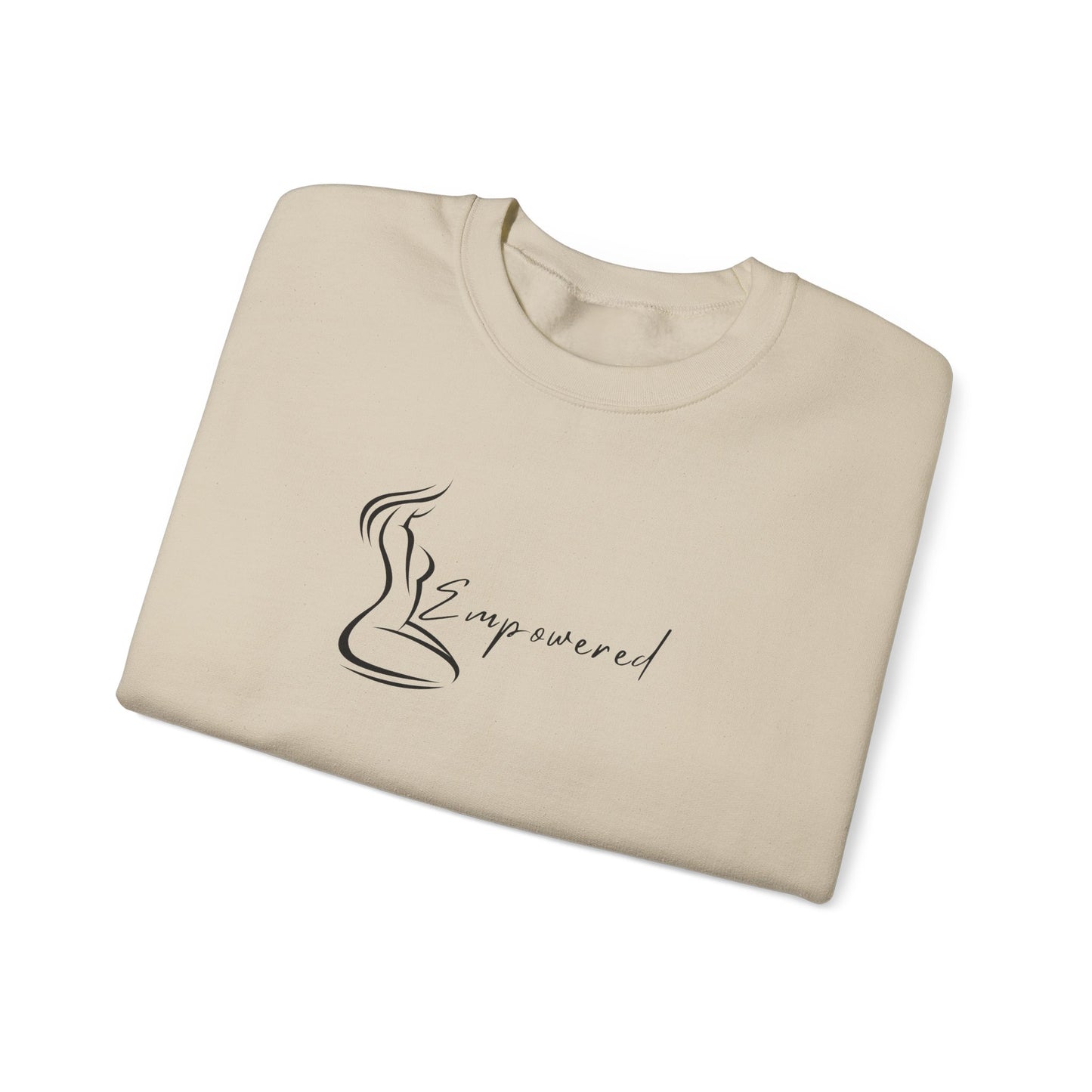 EMPOWERED, Empowered Crewneck, Empowered Women Empower Women, Super Comfy Crewneck, Motivation, Empower Women, Gifts for Her