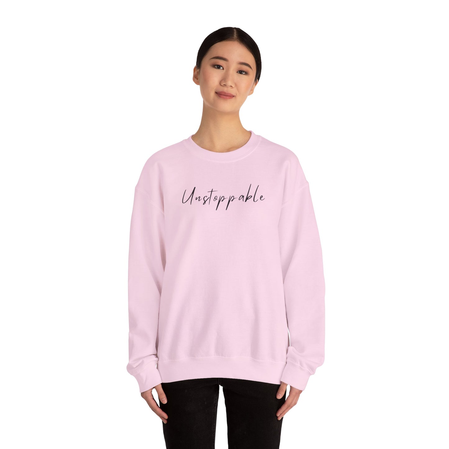 Unstoppable Sweater, Im Unstoppable Shirt, She is,  Inspirational Tee for Unstoppable Woman, Motivational, Inspiration, Empower Crewneck