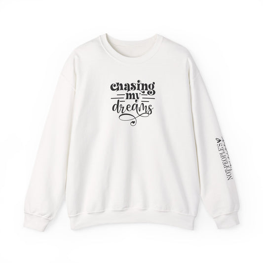 Chasing My Dreams, Signature Sleeve Sweater, Motivational Sweater, Inspirational Crewneck, Goals, Dreams, Back To School, Gifts for Her