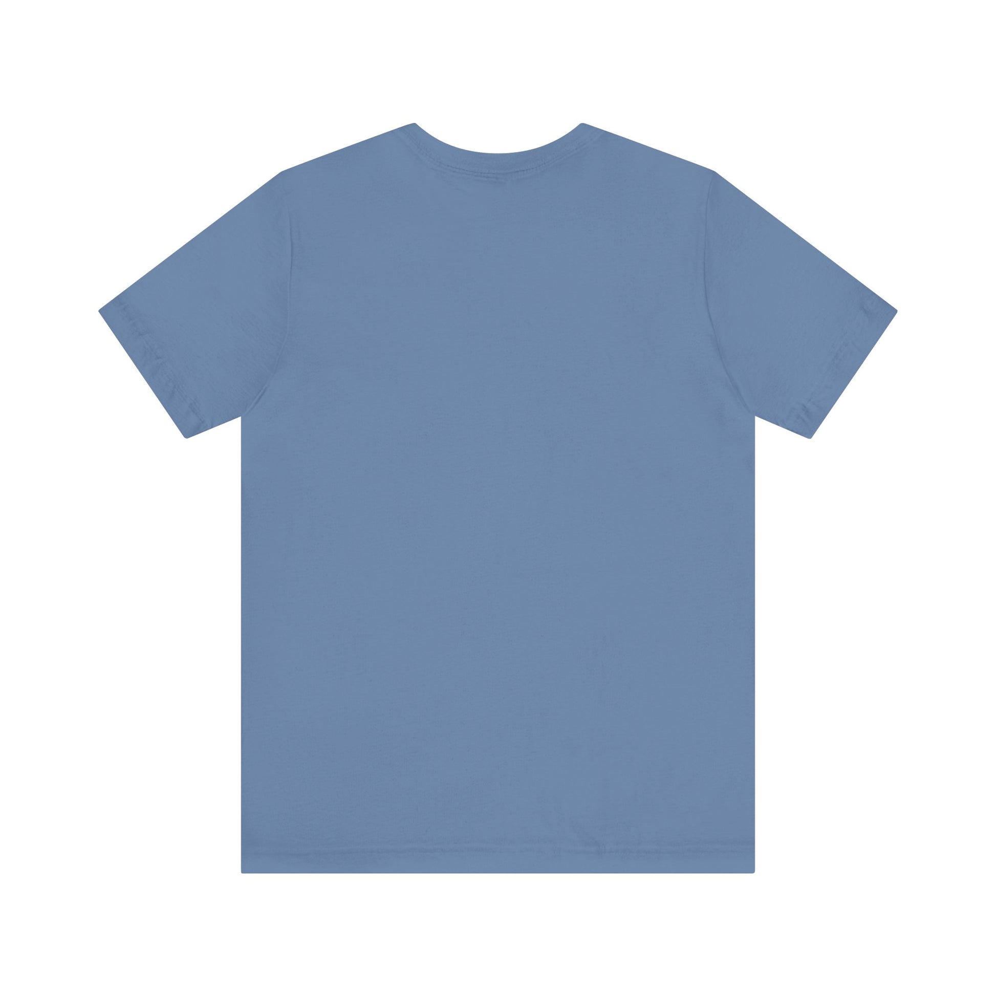 Plain blue t-shirt