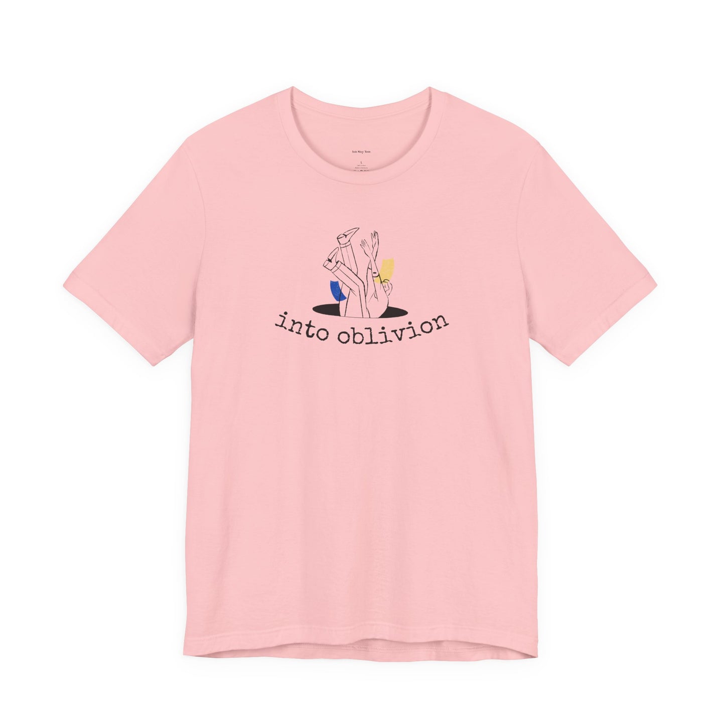 Pink t-shirt with graphic design