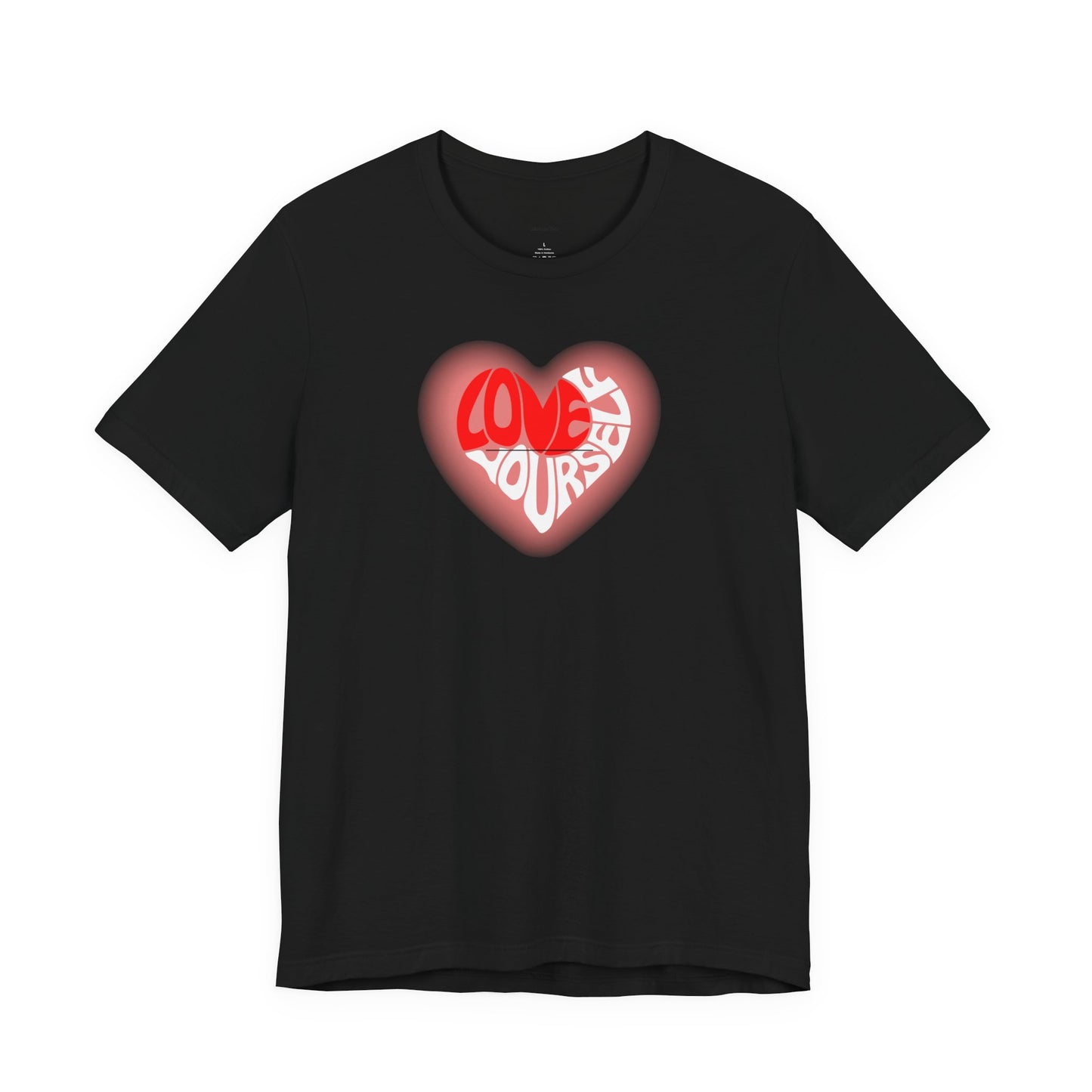 Love Yourself Heart Shirt, Love Yourself Shirt, Love Shirt, Heart Shirt, Love Tee, Soft Shirt, Cotton Tee, Valentine Day Shirt