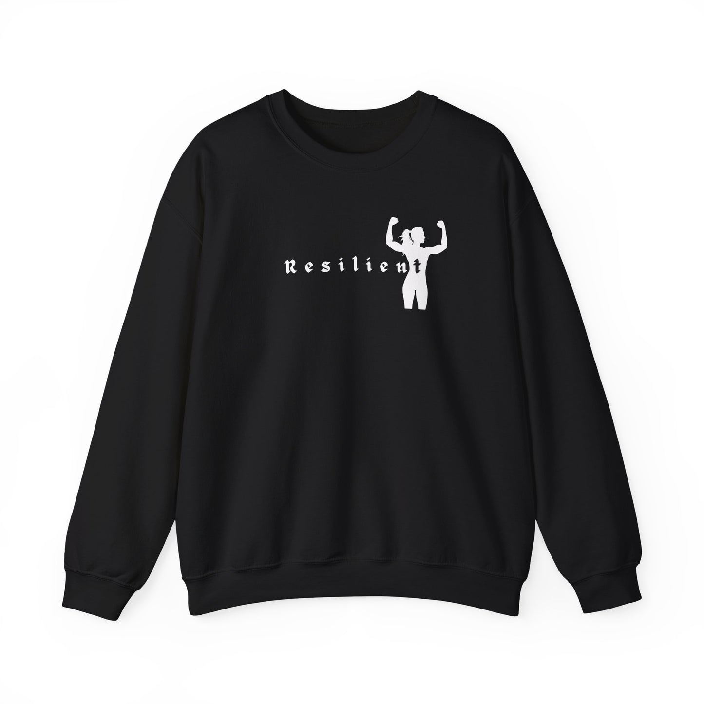 RESILIENT, Crewneck, Women Who Lift, Gym Girlies, Motivational Sweater, Gifts for her, Gym Life, Gym, Lift, Inspire