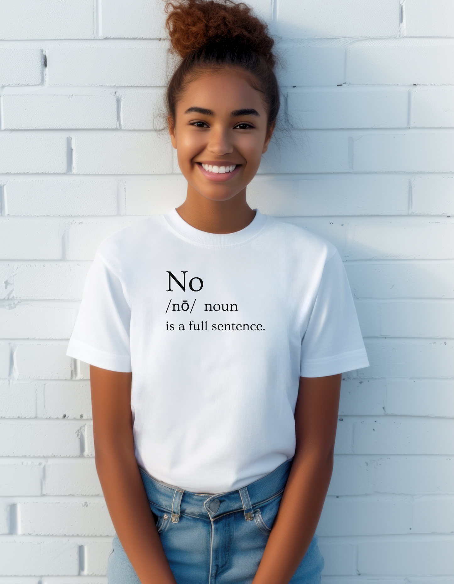 NO is a full sentence