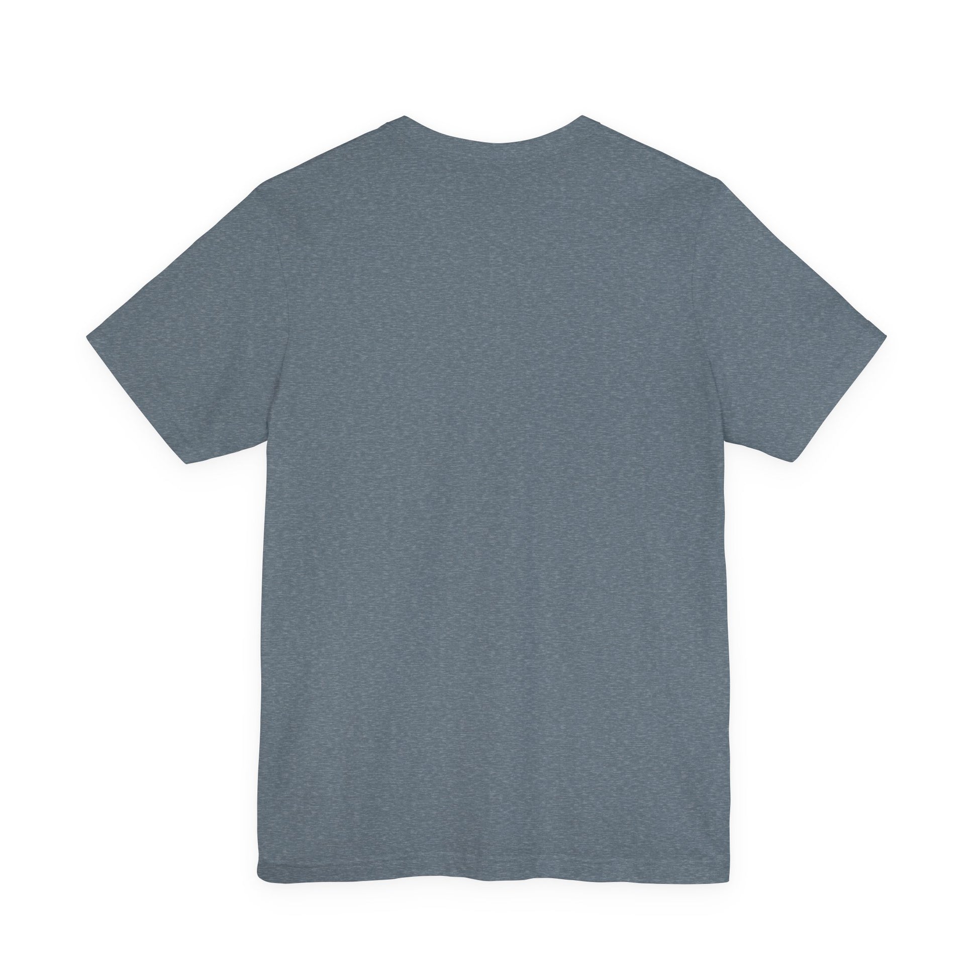 Plain blue t-shirt