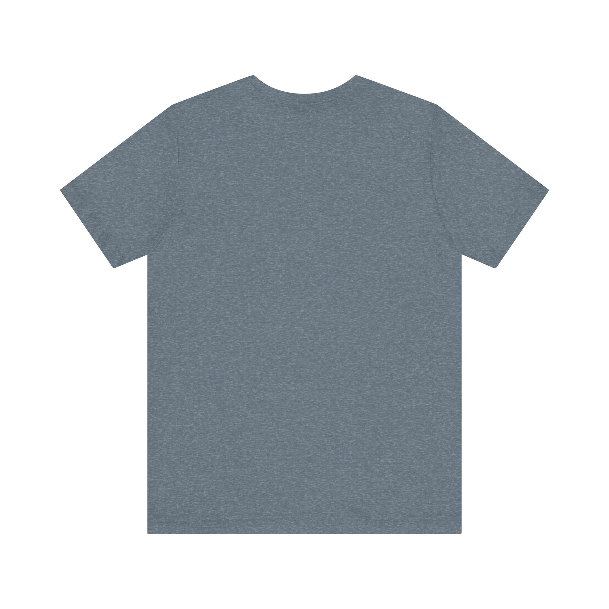 Plain blue t-shirt