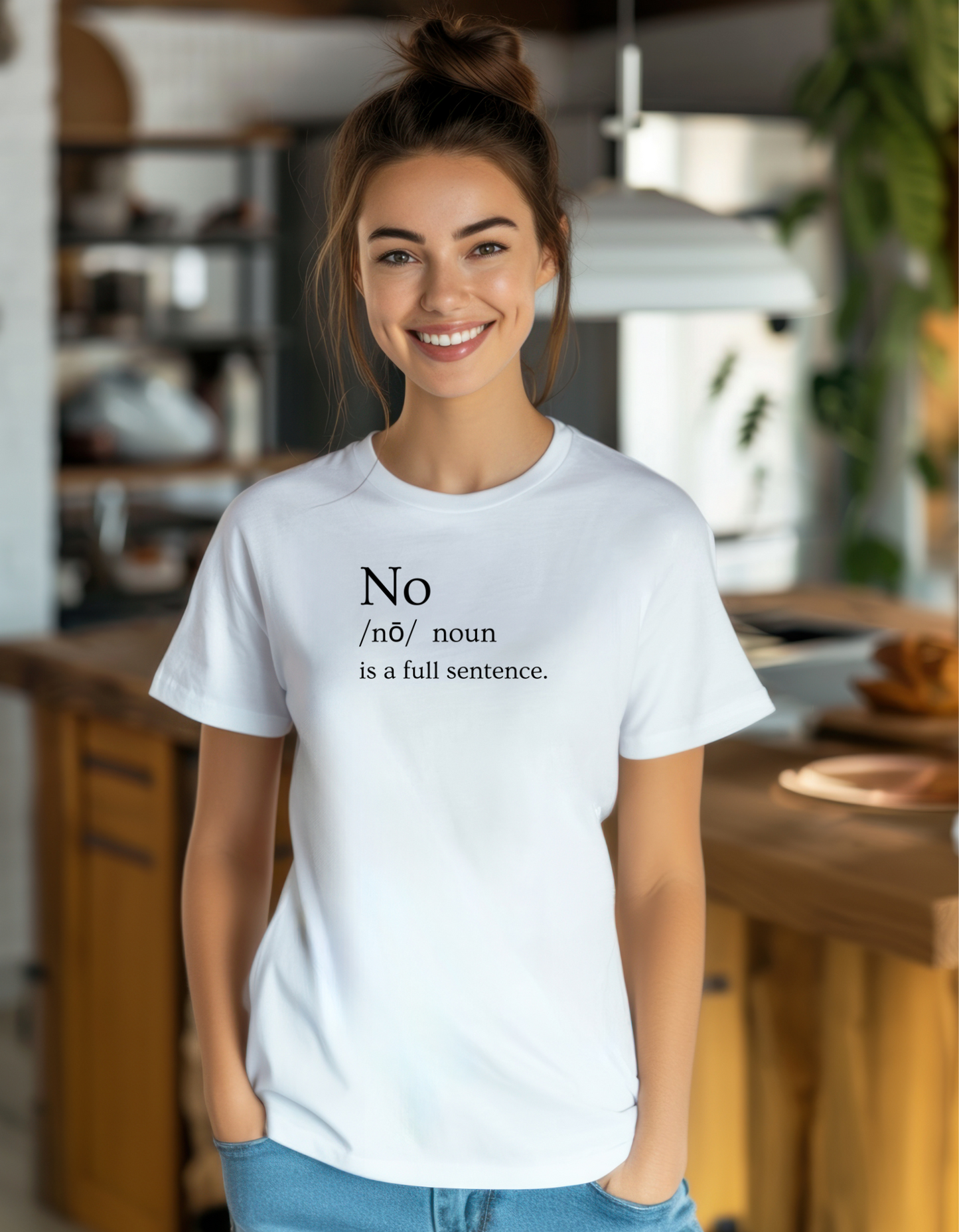 NO is a full sentence