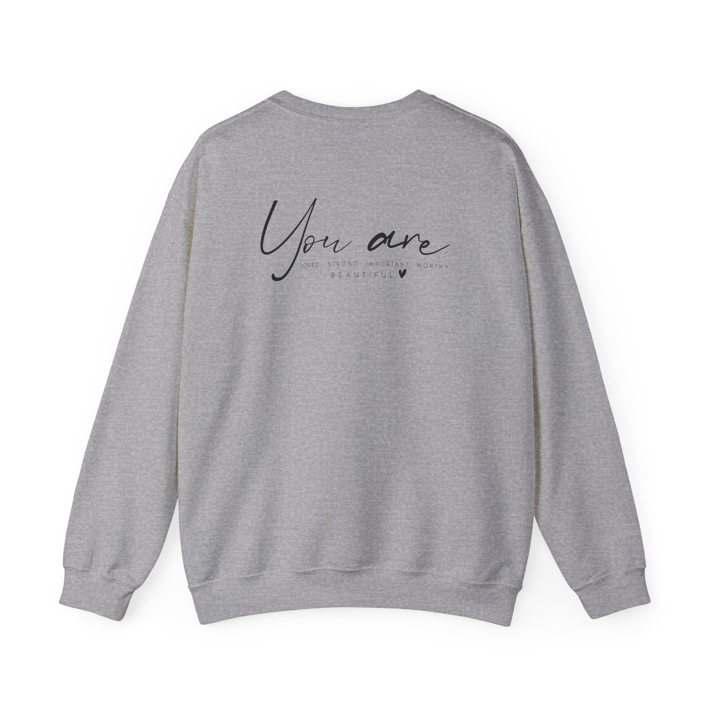 YOU ARE WORTHY, You are Sweater, Motivational Sweater,Elevate Your Style and Confidence: You Are Worthy Sweater, Back to School Gift