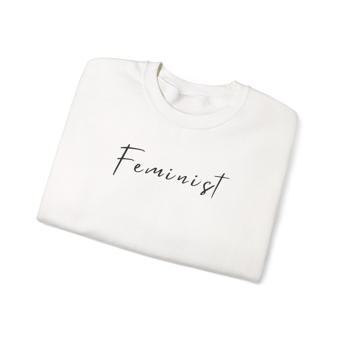 Feminist Crewneck. Empower Her: Cozy Crewneck Feminist Sweater, Support Women's Rights