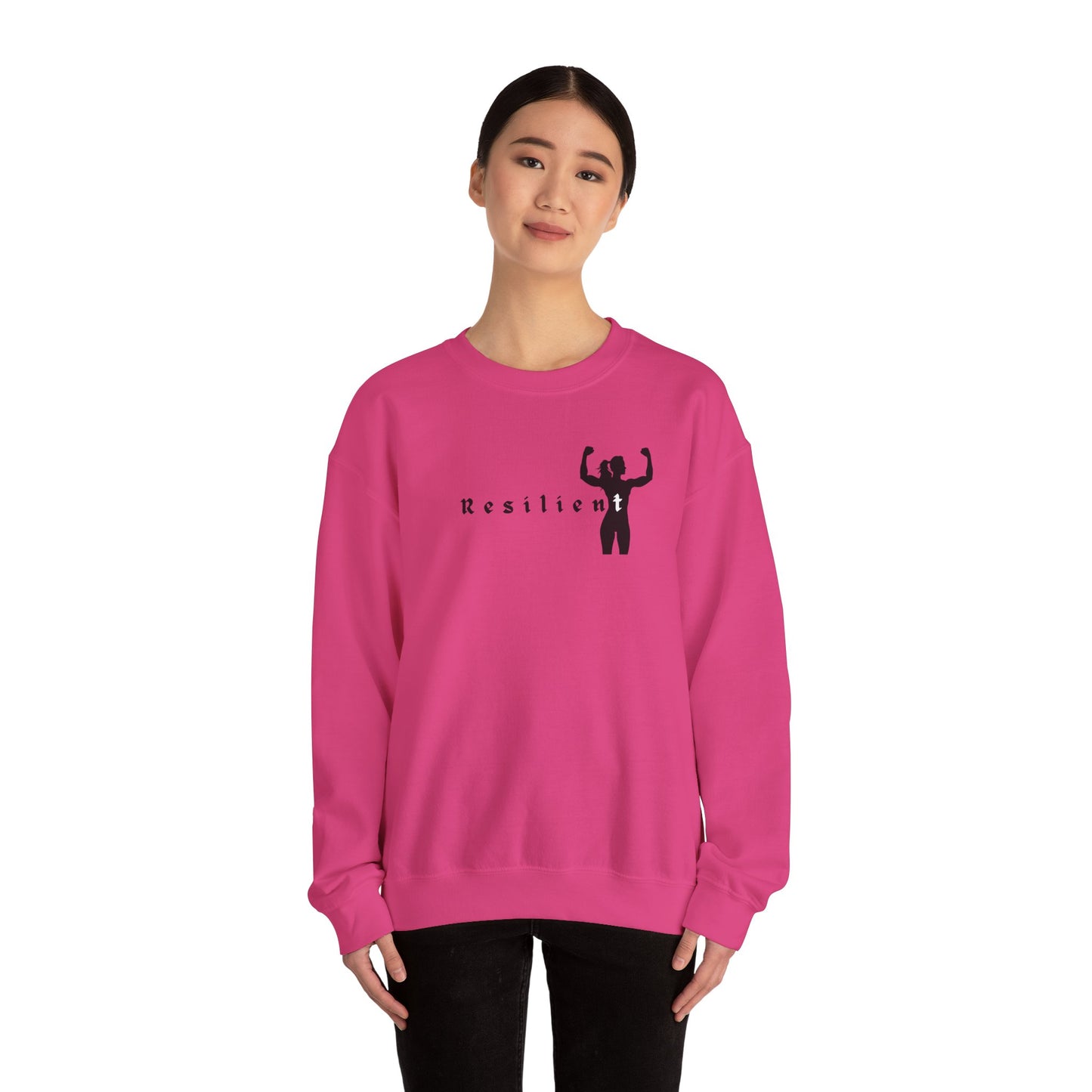 RESILIENT, Crewneck, Women Who Lift, Gym Girlies, Motivational Sweater, Gifts for her, Gym Life, Gym, Lift, Inspire