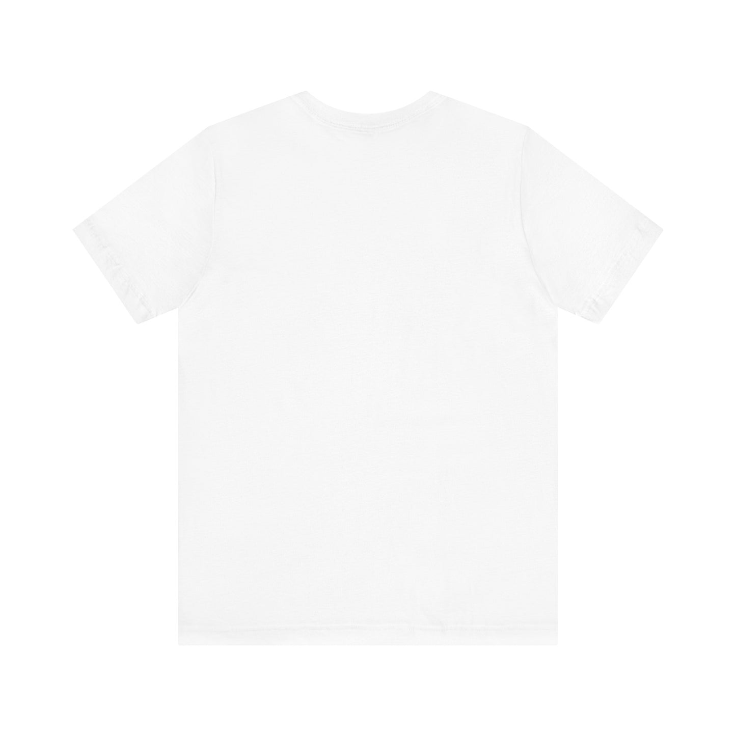 Plain white t-shirt on a white background