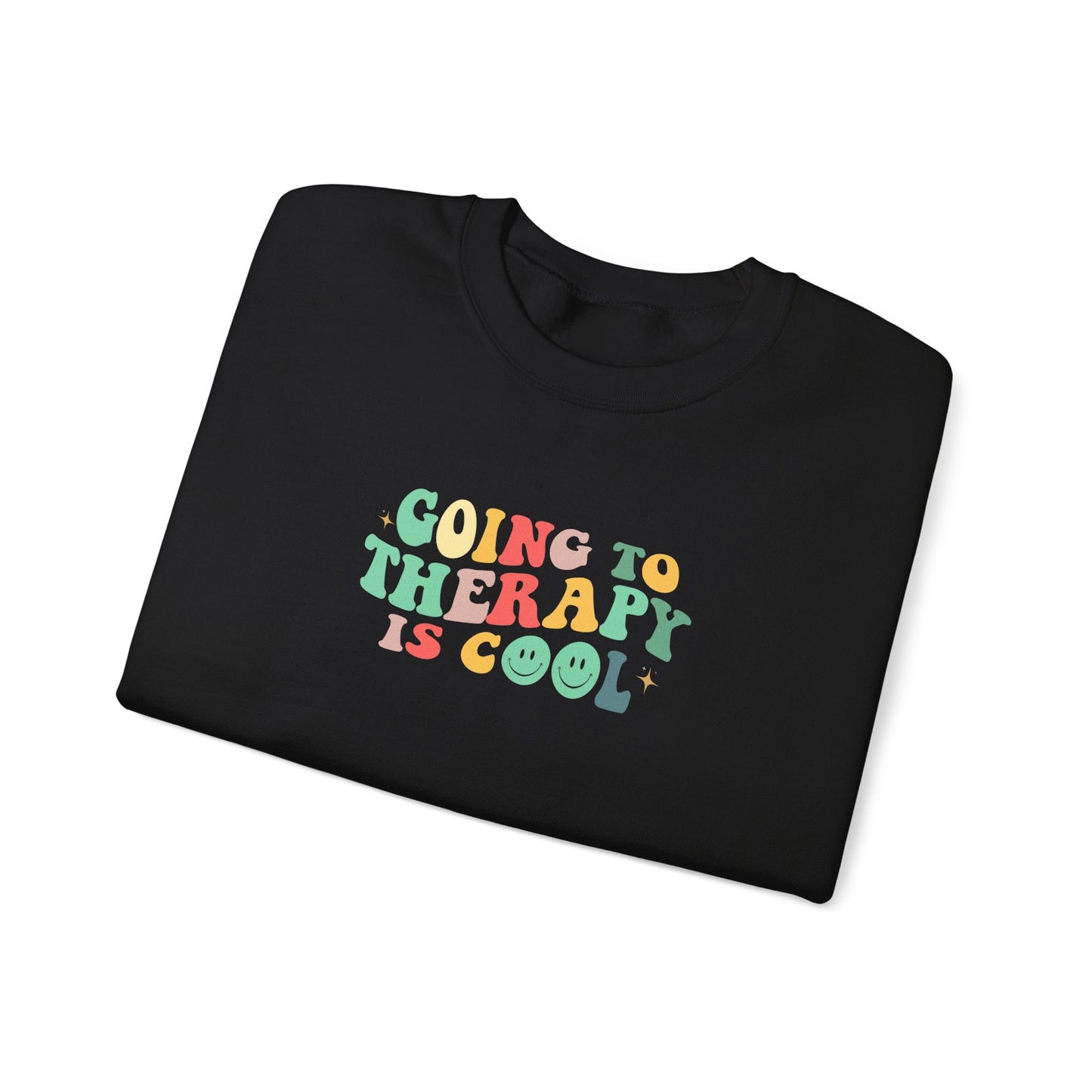 Therapy Crewneck Sweatshirt, Mental Health Sweatshirt, Cool Sweatshirt, Unisex Sweatshirt, Crewneck Jumper