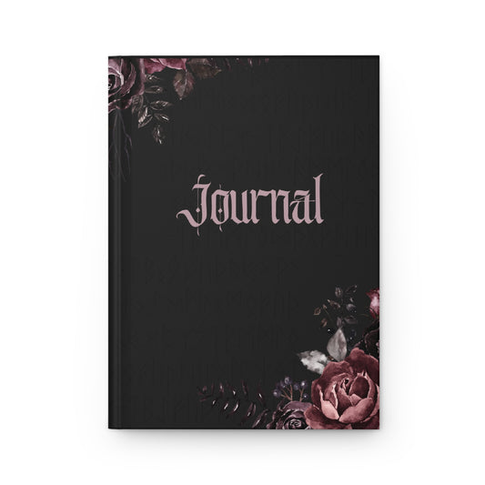 Dark Fantasy Dreams: Lined Paper Journal for Midnight Musings. Hardcover Lined Paper Notebook