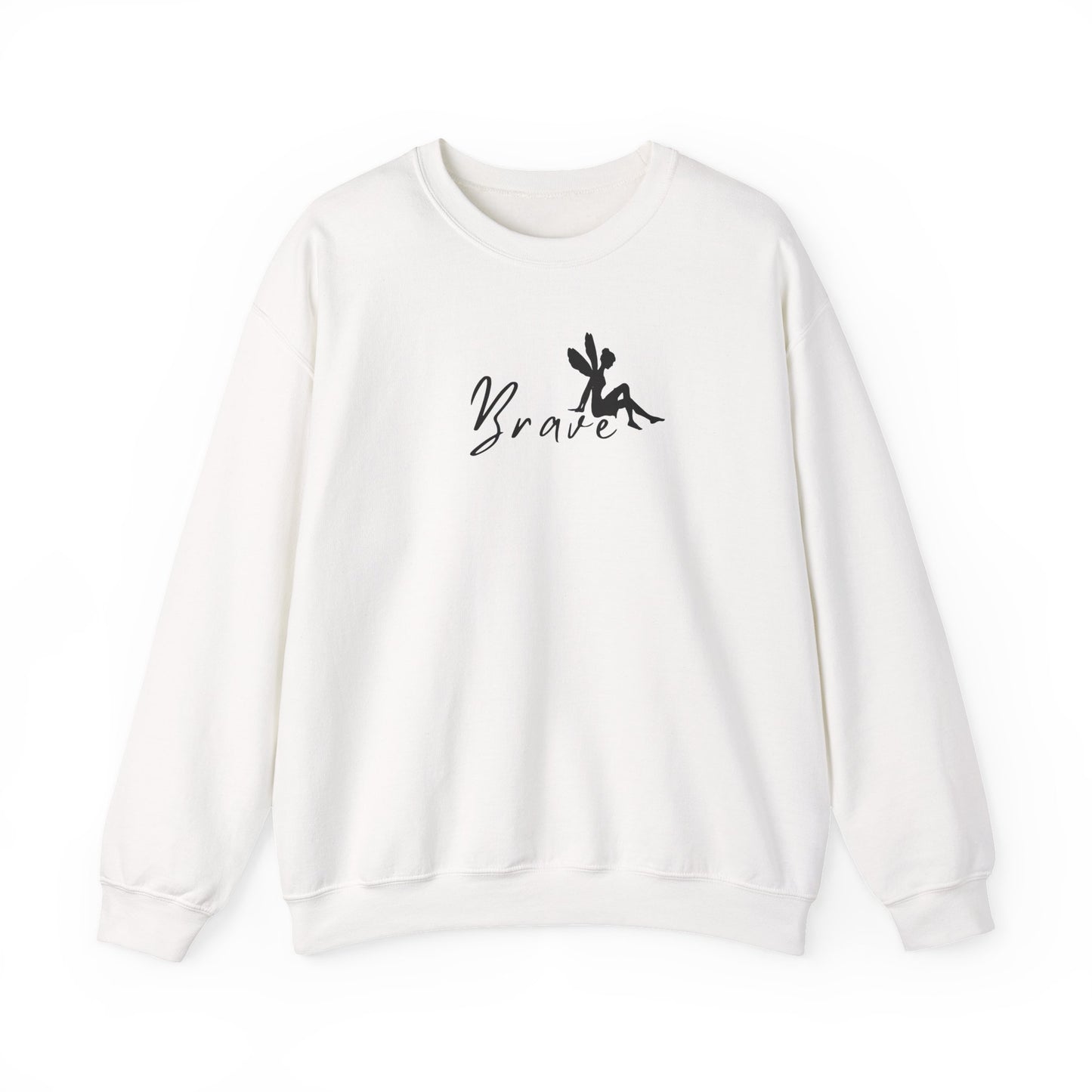 BRAVE, Be Brave, Fairy, Fairytales, Dreams Come True, Gifts for Her, Girlies, Tinker Bell, SUPER COMFY Crewneck, Trendy