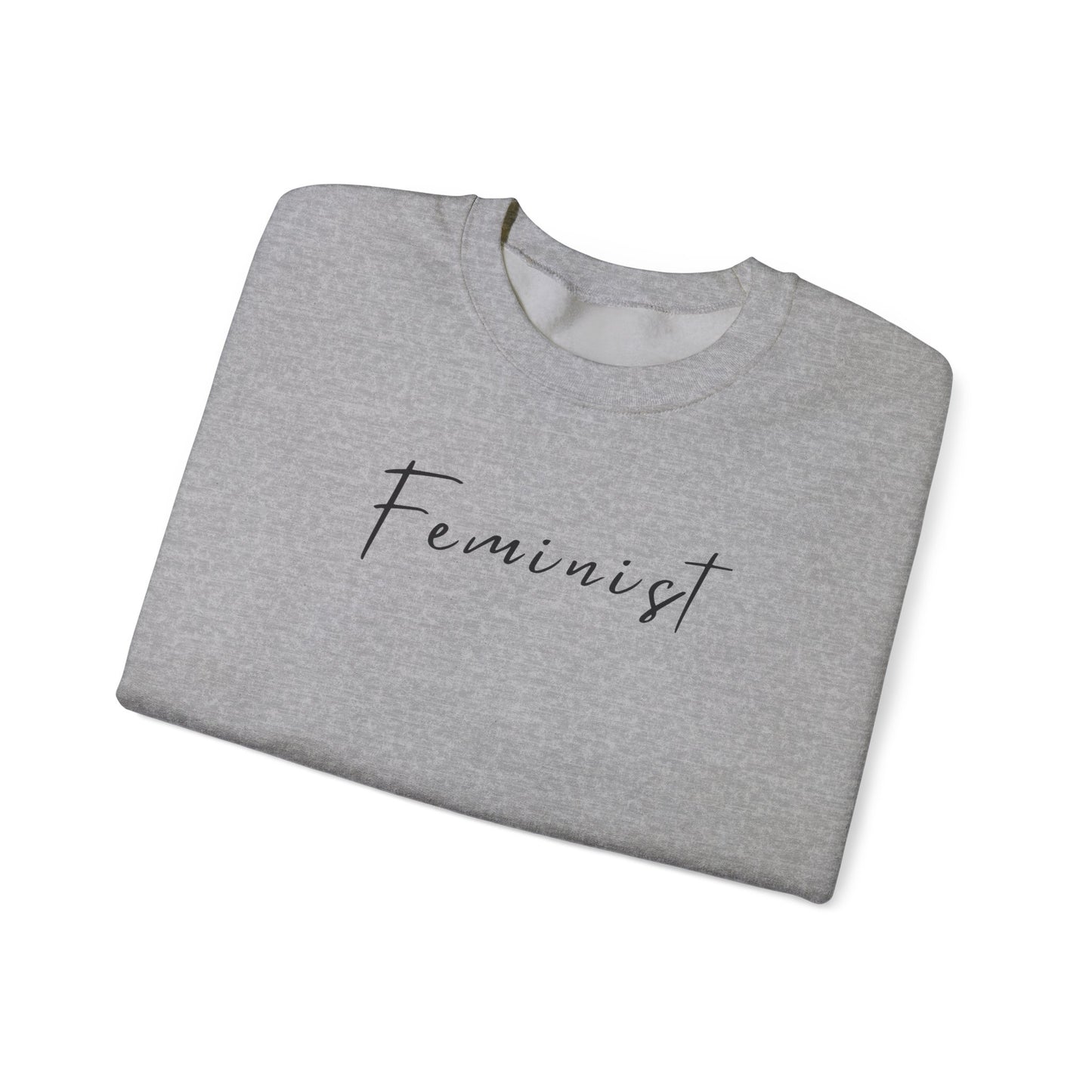 Feminist Crewneck. Empower Her: Cozy Crewneck Feminist Sweater, Support Women's Rights