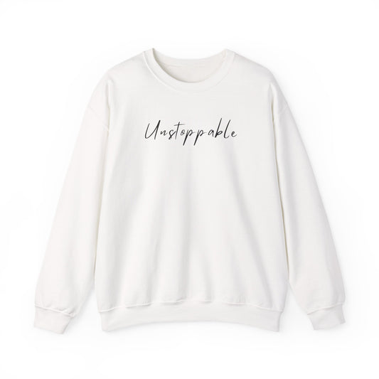 Unstoppable Sweater, Im Unstoppable Shirt, She is,  Inspirational Tee for Unstoppable Woman, Motivational, Inspiration, Empower Crewneck