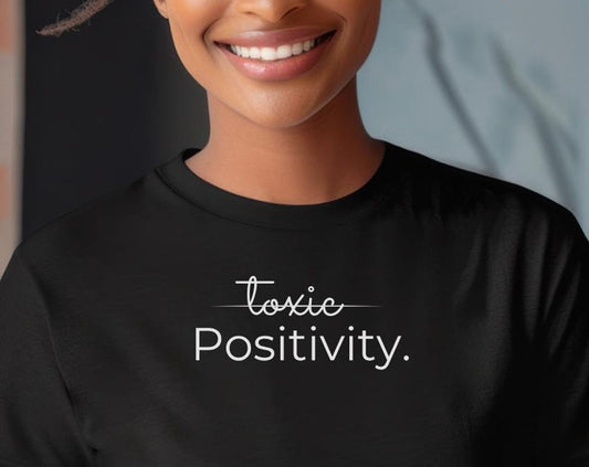 Toxic Positivity Shirt. Positive T-shirt. Justin Baldoni shirt. Share joy. Team Justin.