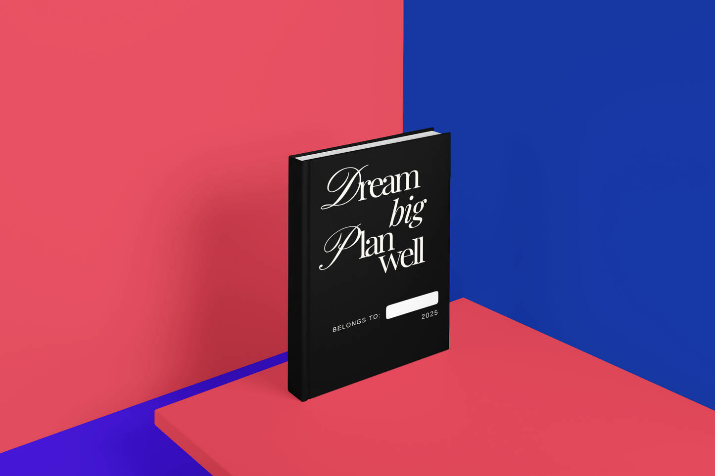 Dream Big Plan Well Notebook
