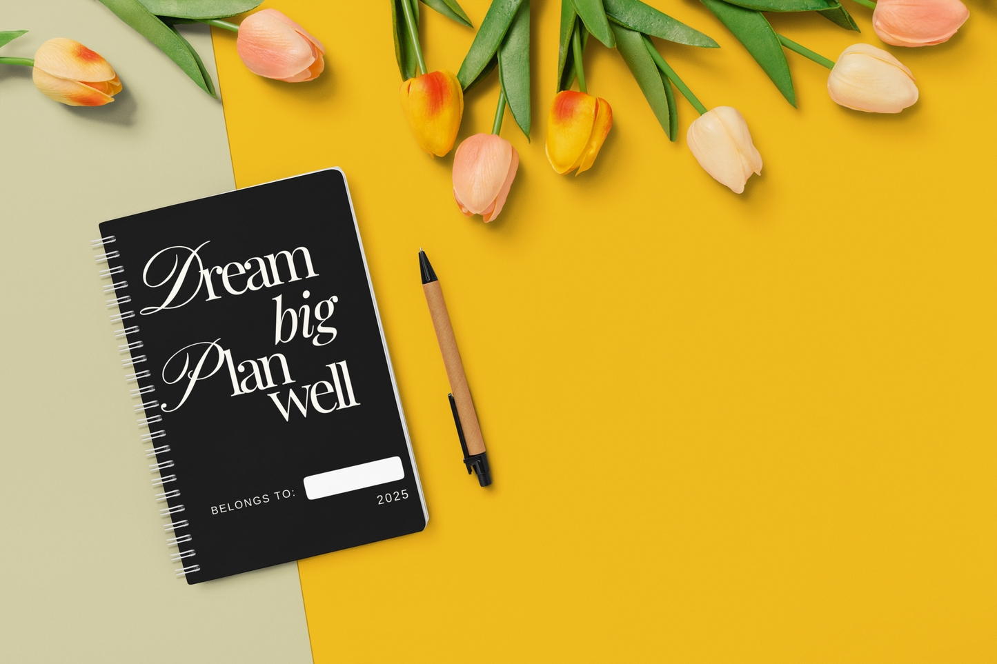 Dream Big Plan Well Notebook