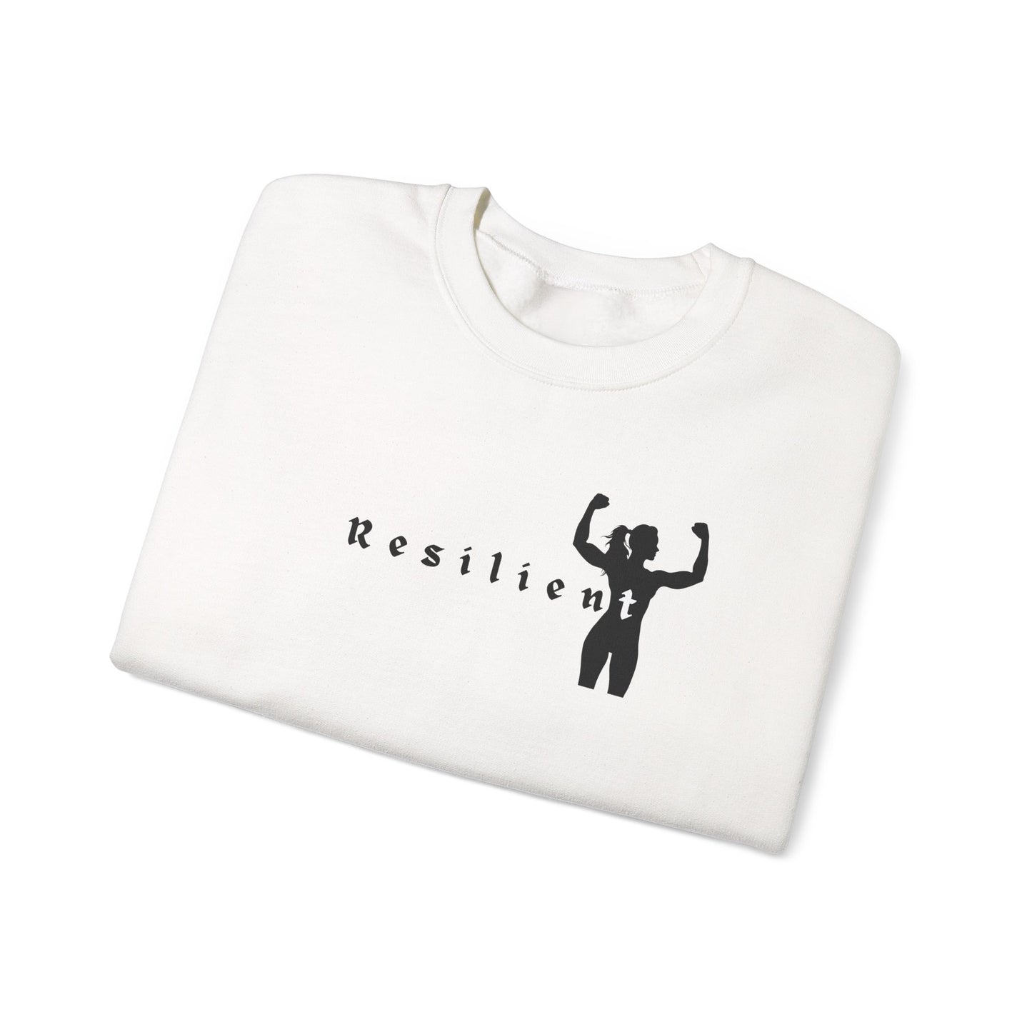 RESILIENT, Crewneck, Women Who Lift, Gym Girlies, Motivational Sweater, Gifts for her, Gym Life, Gym, Lift, Inspire