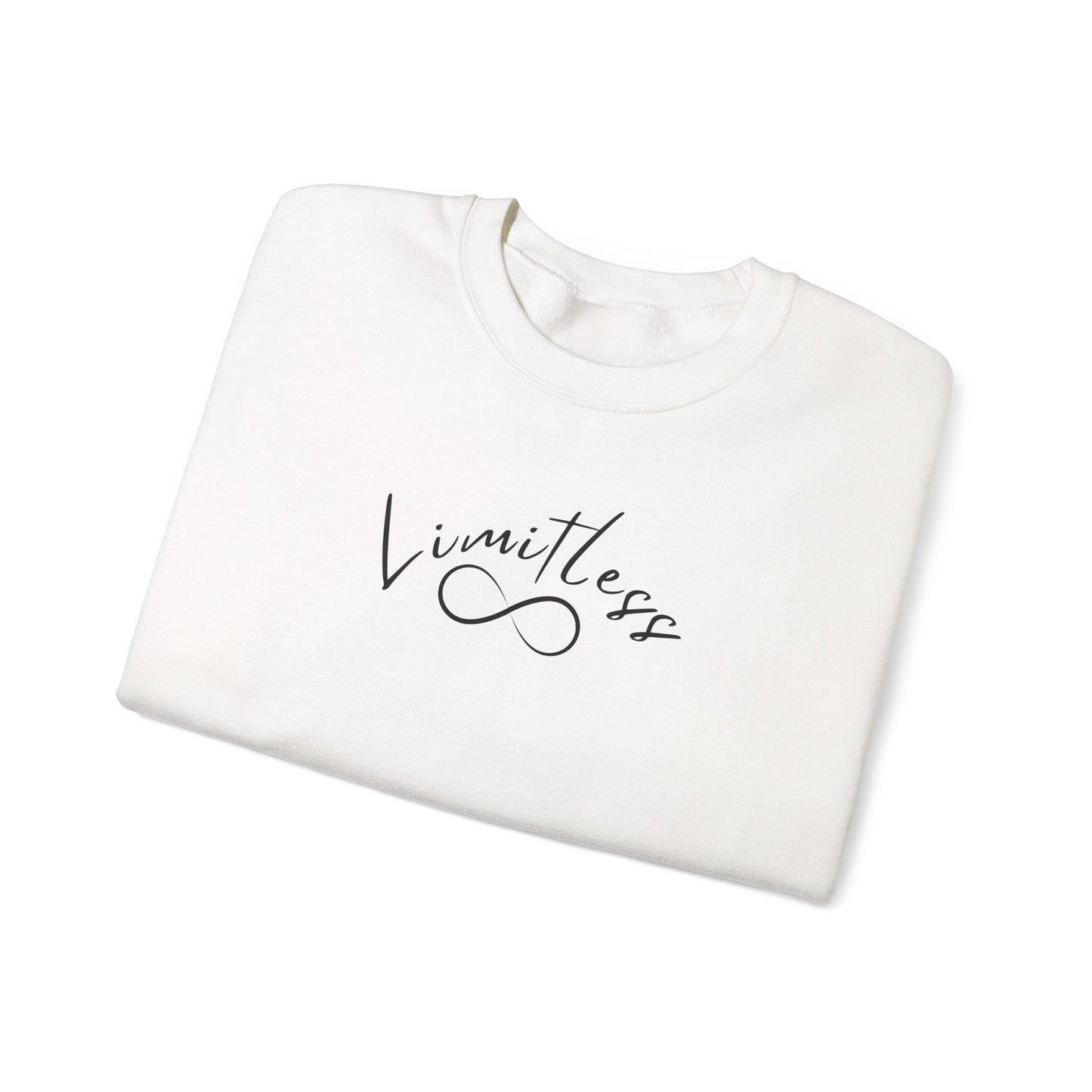 LIMITLESS Crewneck, Be Limitless, Super Comfy, Gifts for Her, Entrepreneur, CEO, Boss Babe, Boss, Empower, Motivation For Her, Inspiring