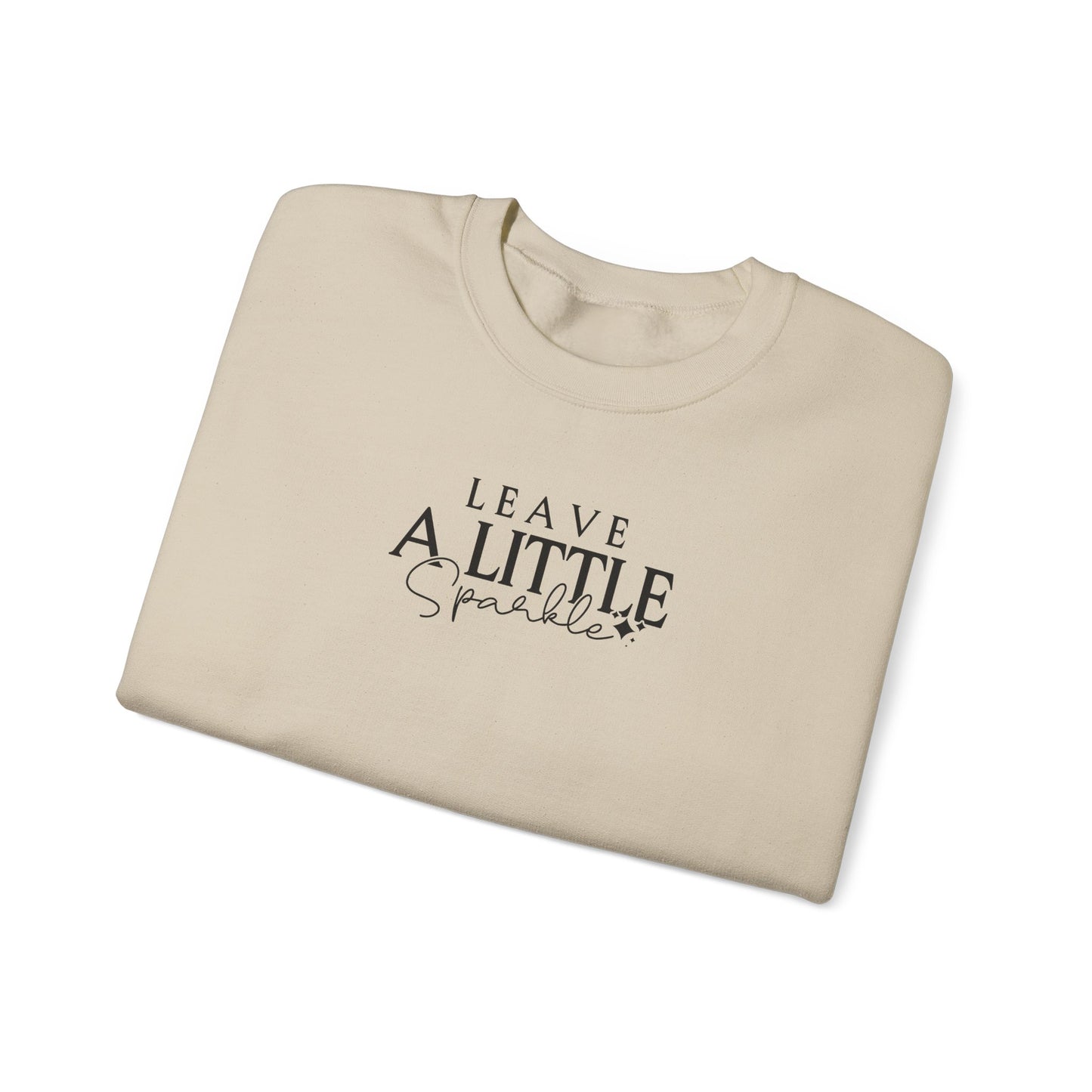 Leave a Little Sparkle, Signature Sleeve, Super Comfy, Inspirational Sweater, Motivation, happy, sparkle, Back to School, Gifts For Her