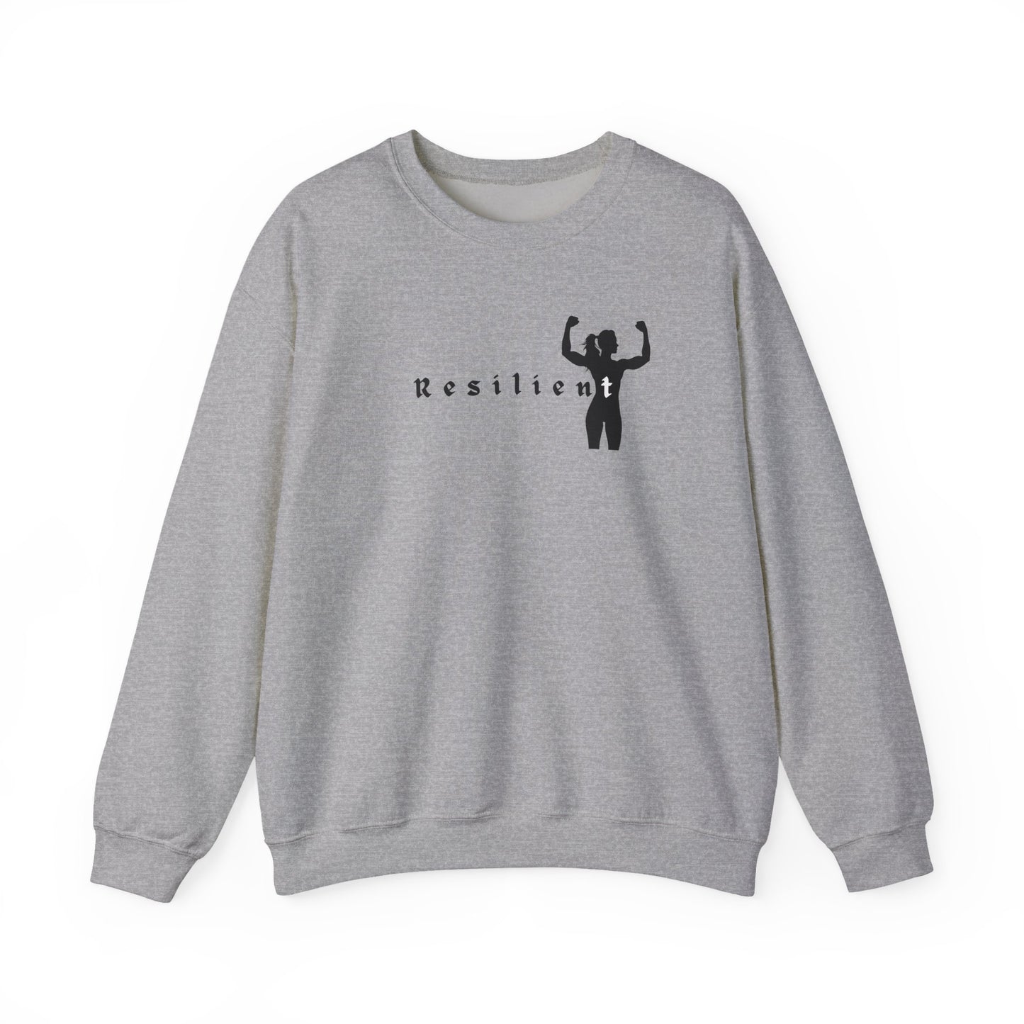 RESILIENT, Crewneck, Women Who Lift, Gym Girlies, Motivational Sweater, Gifts for her, Gym Life, Gym, Lift, Inspire