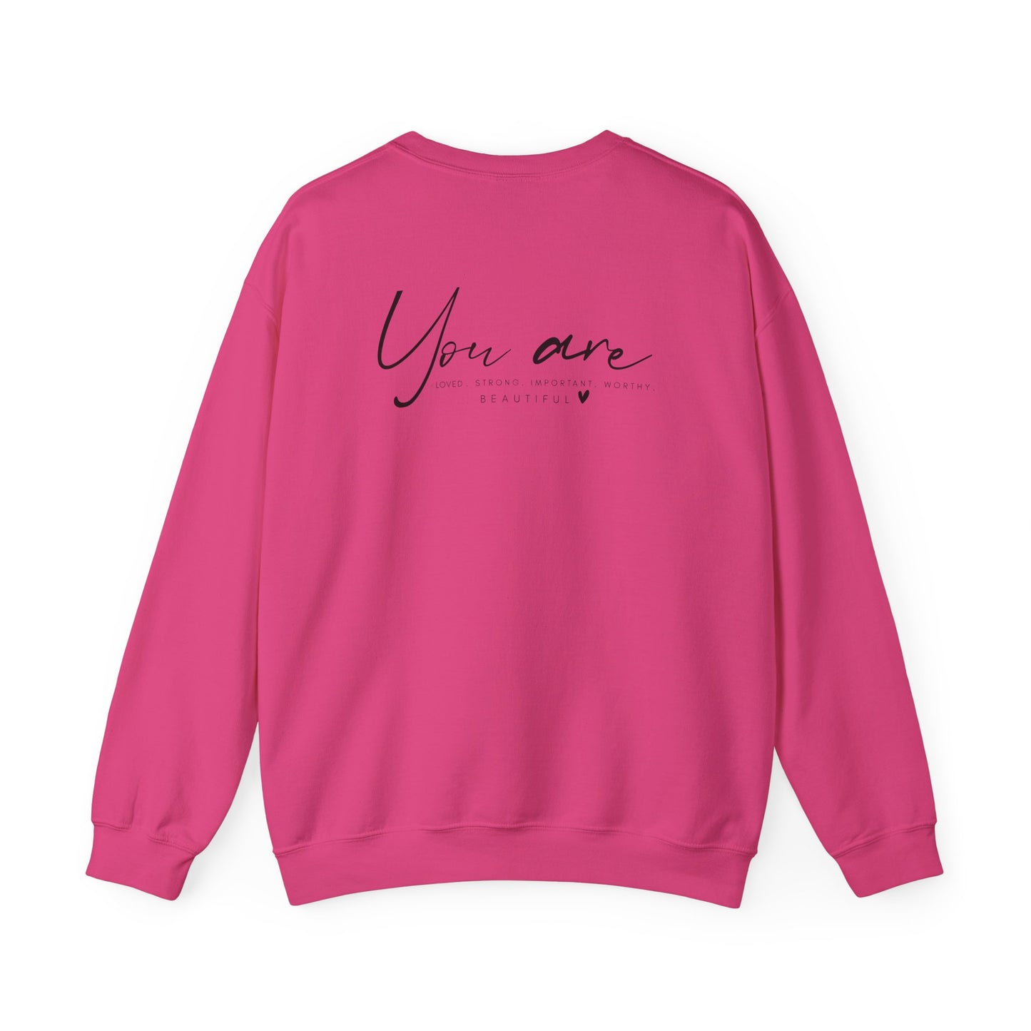 YOU ARE WORTHY, You are Sweater, Motivational Sweater,Elevate Your Style and Confidence: You Are Worthy Sweater, Back to School Gift