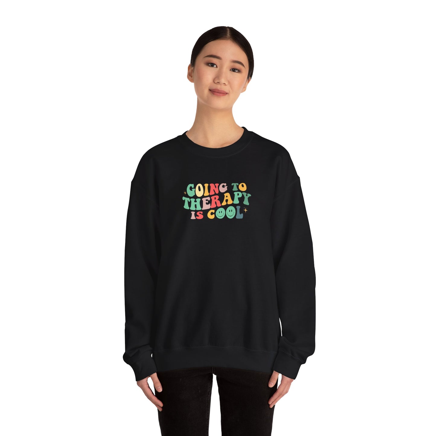 Therapy Crewneck Sweatshirt, Mental Health Sweatshirt, Cool Sweatshirt, Unisex Sweatshirt, Crewneck Jumper