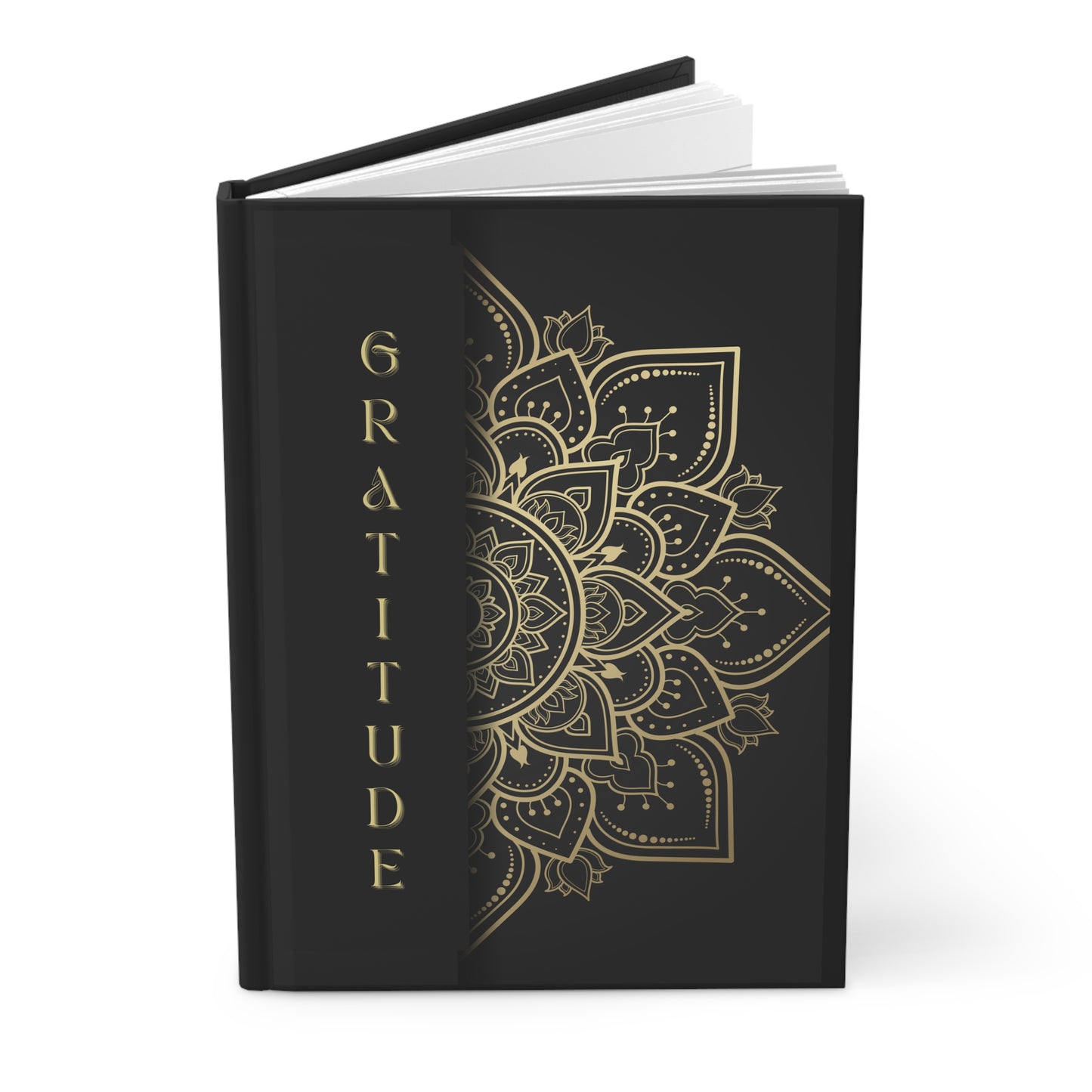 Elegant Gratitude Journal with Hardcover and Lined Pages. Gratitude Notebook to Start Your Journey