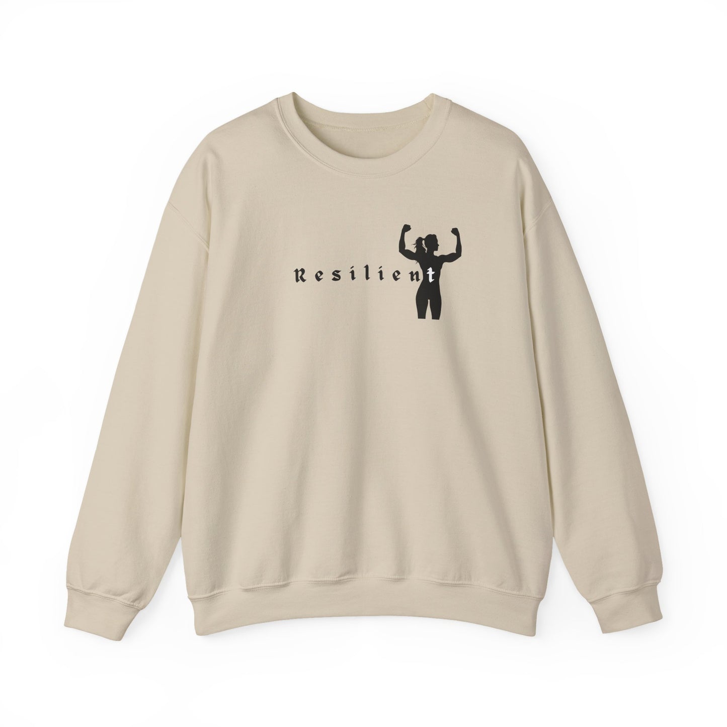 RESILIENT, Crewneck, Women Who Lift, Gym Girlies, Motivational Sweater, Gifts for her, Gym Life, Gym, Lift, Inspire
