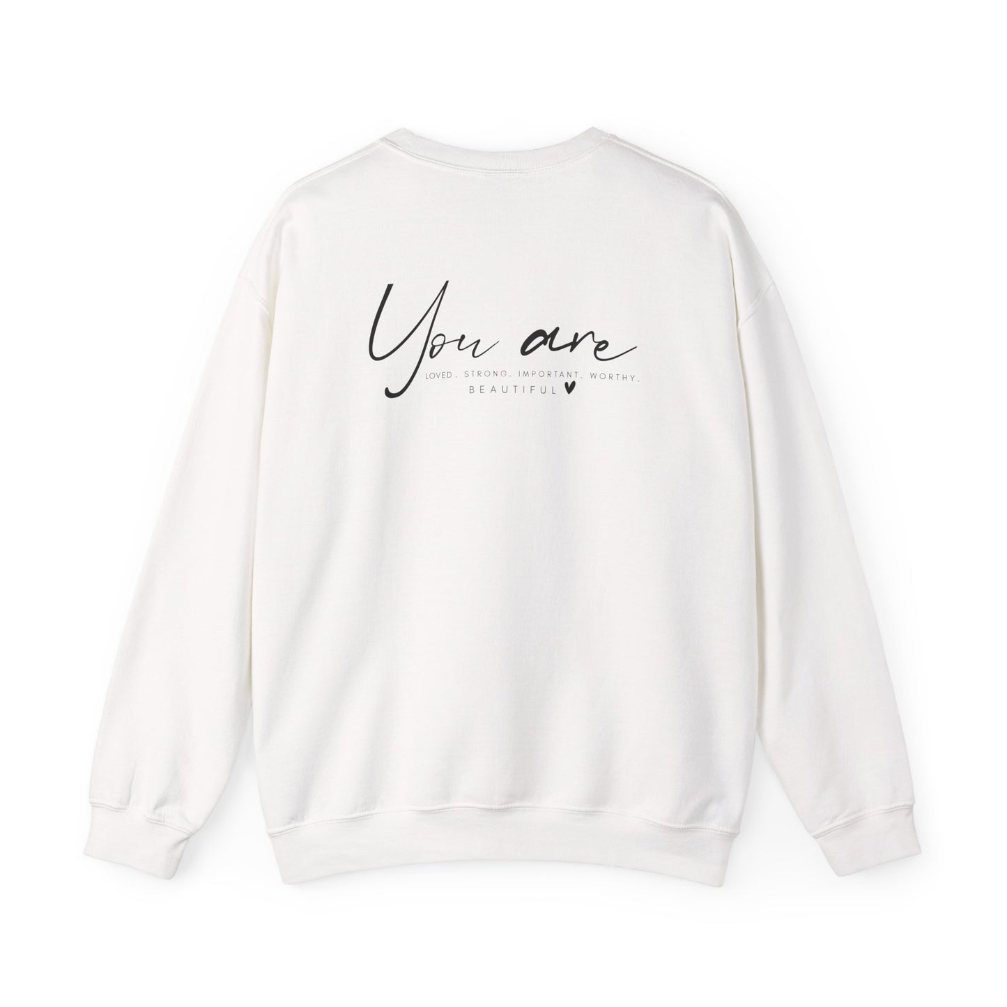 YOU ARE WORTHY, You are Sweater, Motivational Sweater,Elevate Your Style and Confidence: You Are Worthy Sweater, Back to School Gift