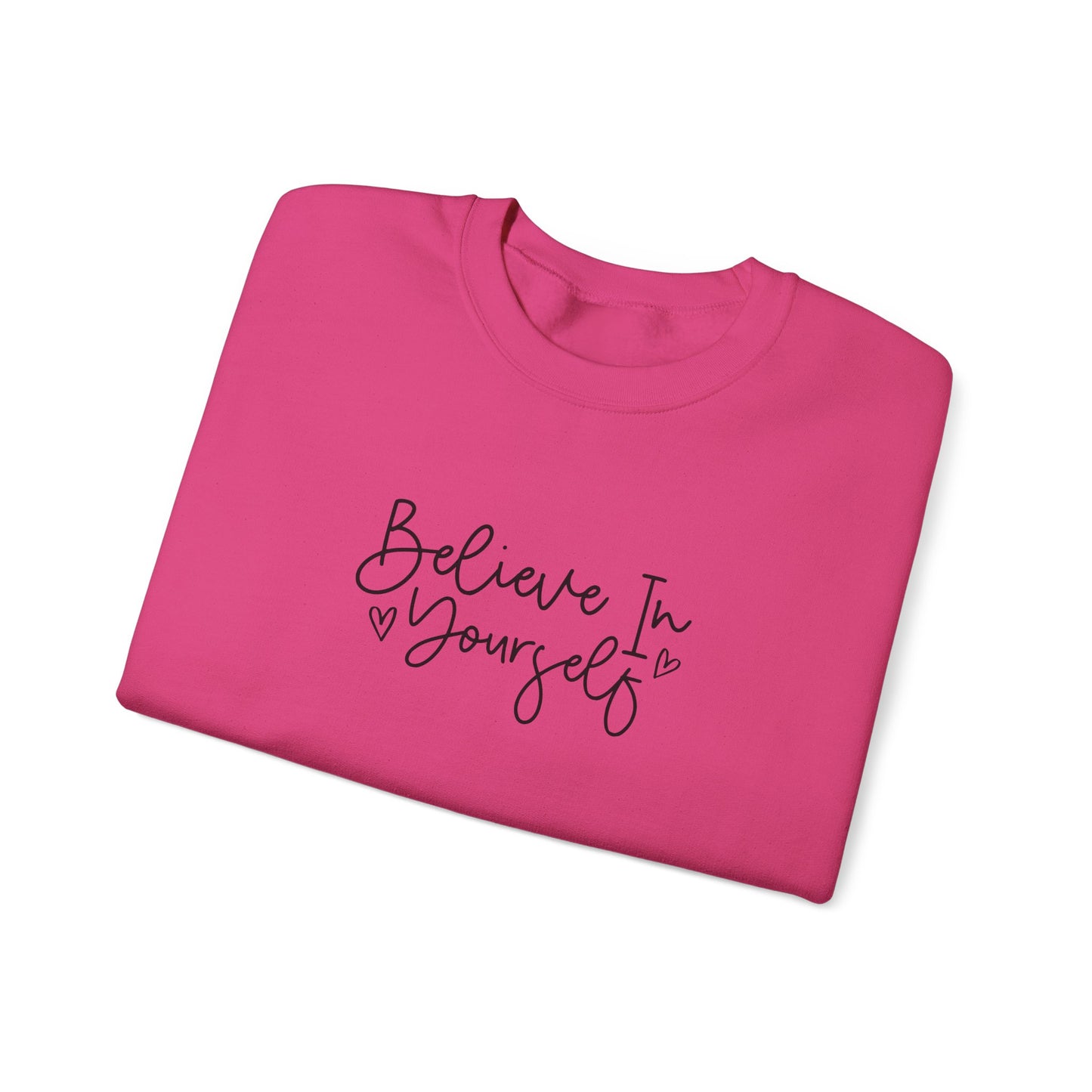Believe In Yourself, Everything will be Possible Sleeve, Signature Sleeve, Motivational, Crewneck, Comfy, Back to School, Gifts for Her