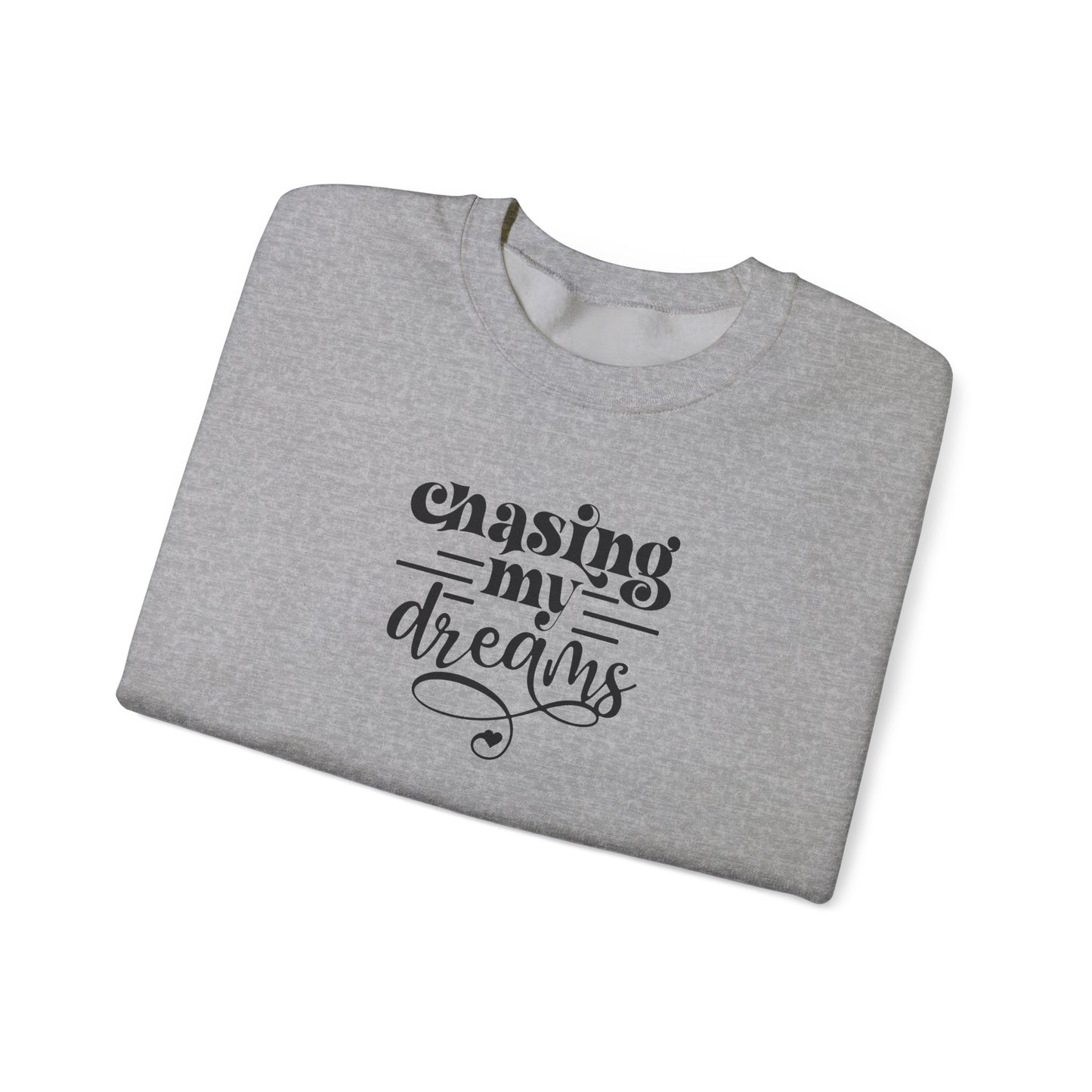 Chasing My Dreams, Signature Sleeve Sweater, Motivational Sweater, Inspirational Crewneck, Goals, Dreams, Back To School, Gifts for Her