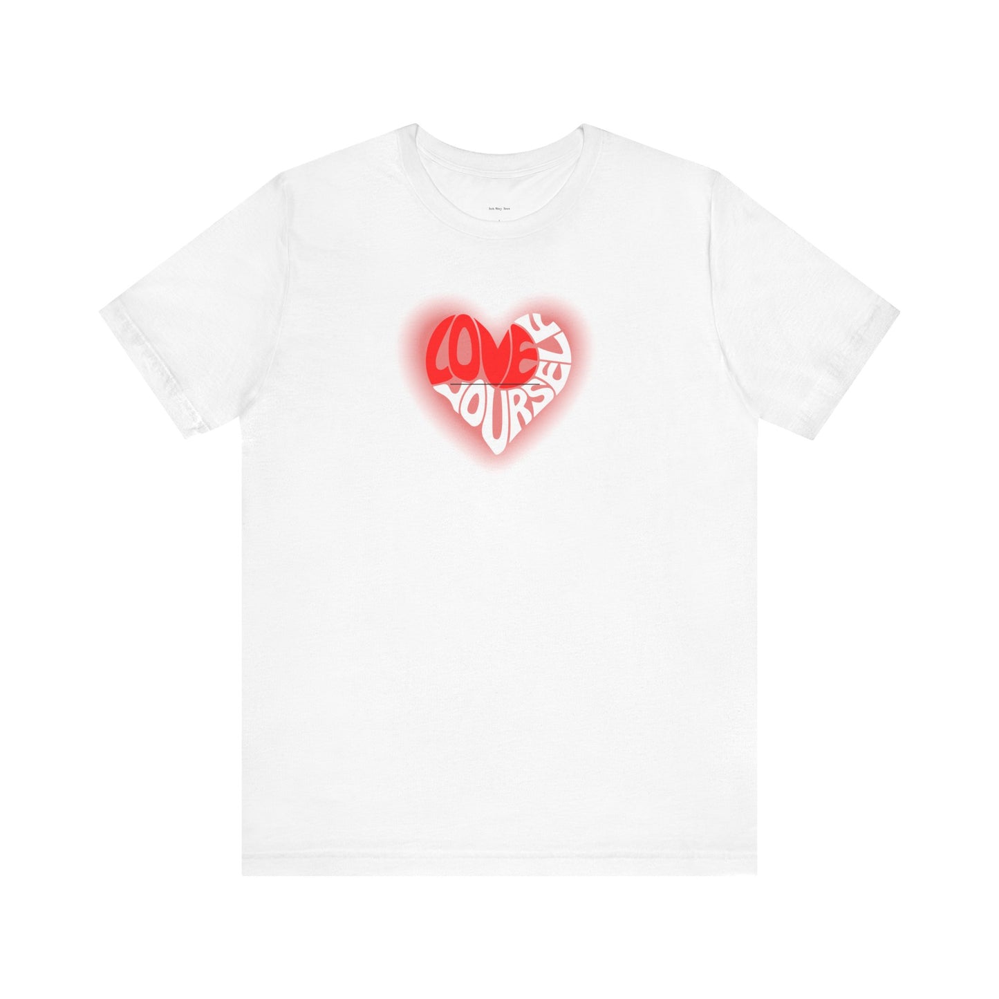 Love Yourself Heart Shirt, Love Yourself Shirt, Love Shirt, Heart Shirt, Love Tee, Soft Shirt, Cotton Tee, Valentine Day Shirt
