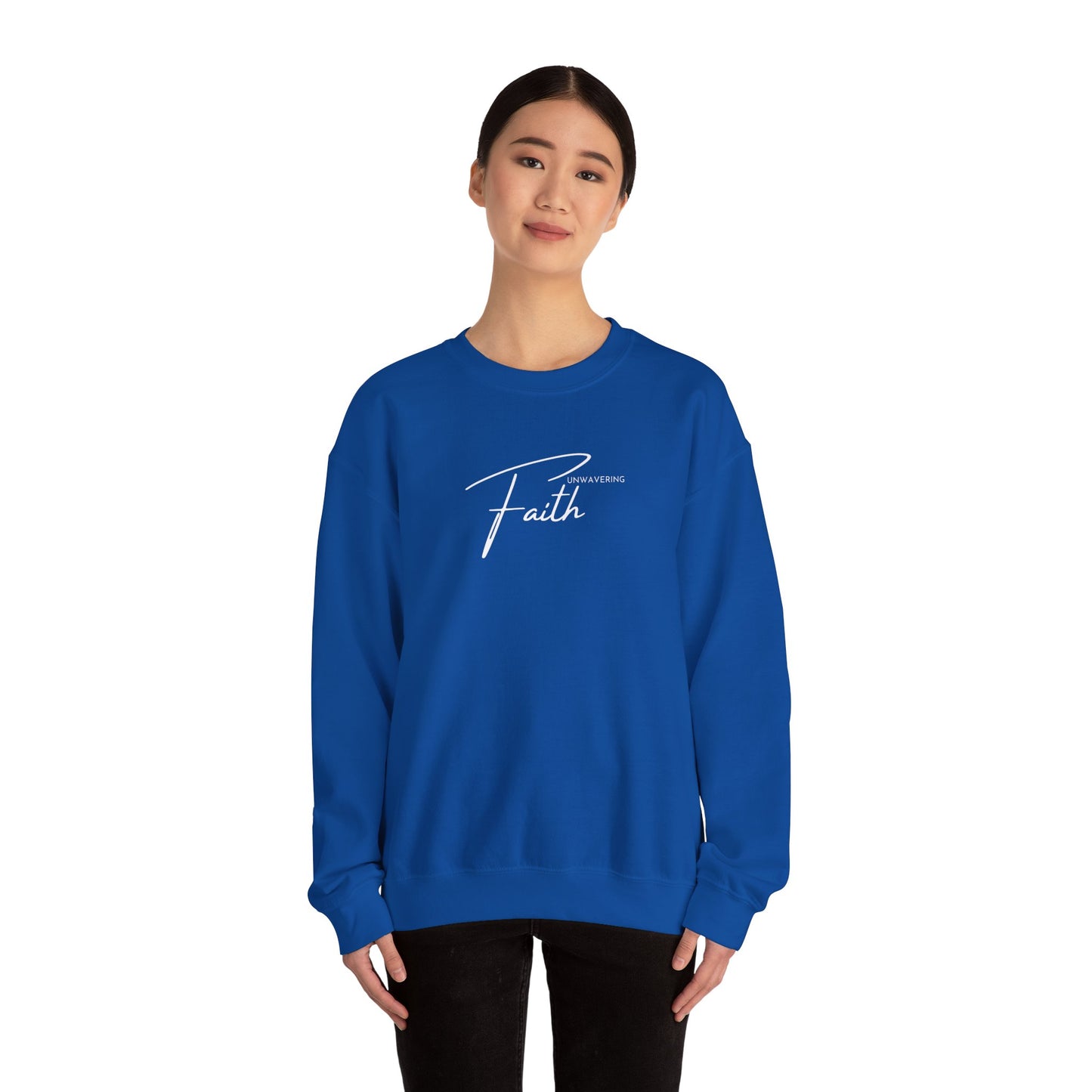 Unwavering Faith, God is Good, Unisex Crewneck Sweatshirt,  Joy, Super Comfy, Christian Sweatshirt, Religious Pullover, Comfortable