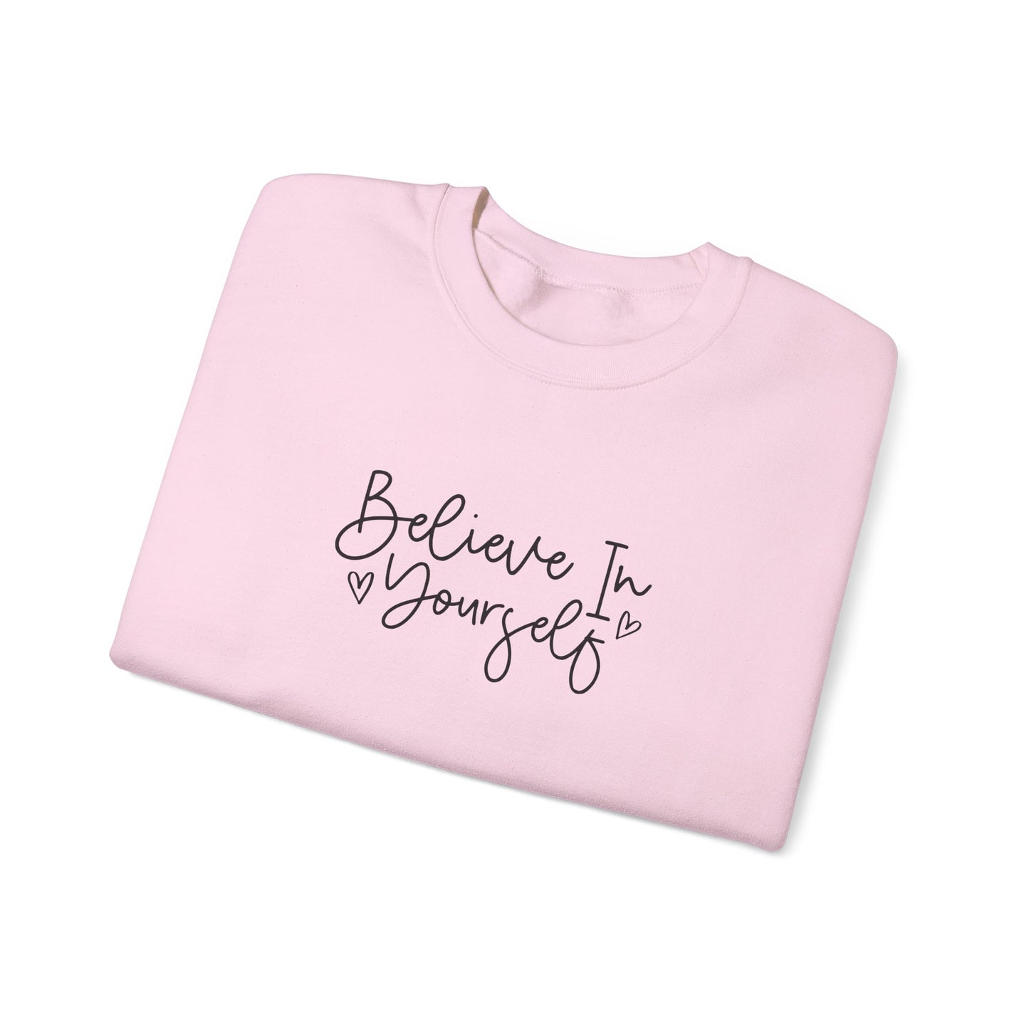 Believe In Yourself, Everything will be Possible Sleeve, Signature Sleeve, Motivational, Crewneck, Comfy, Back to School, Gifts for Her