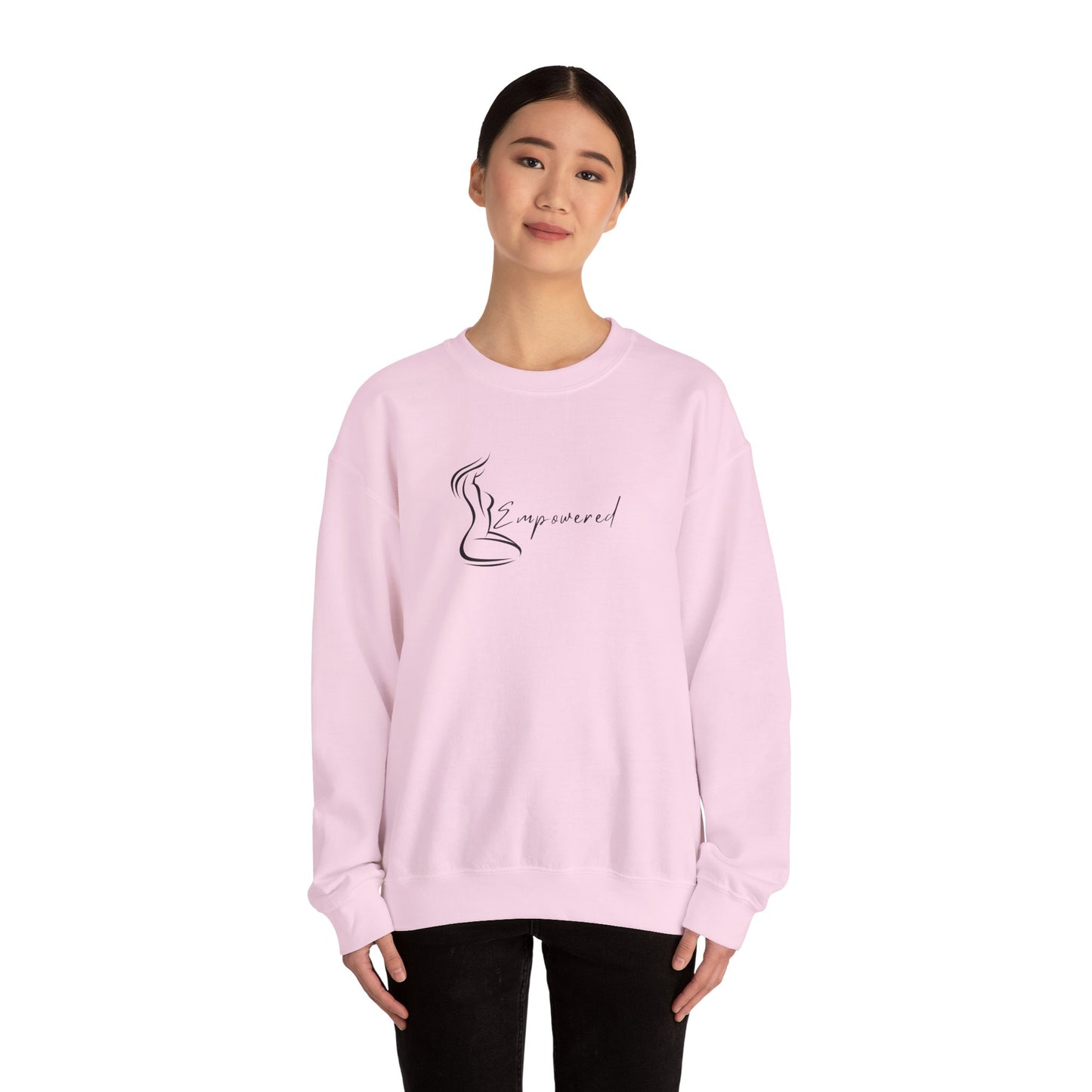 EMPOWERED, Empowered Crewneck, Empowered Women Empower Women, Super Comfy Crewneck, Motivation, Empower Women, Gifts for Her