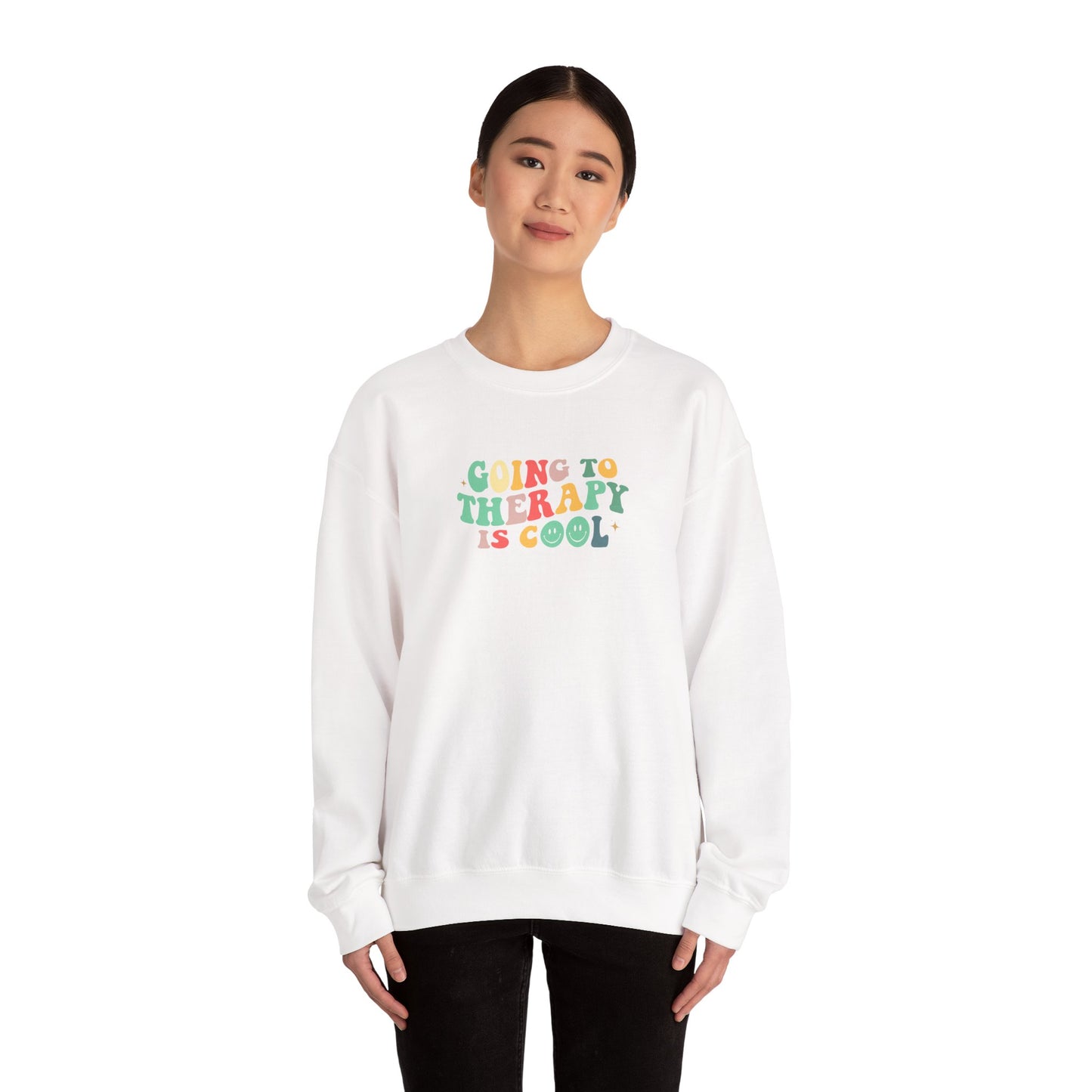 Therapy Crewneck Sweatshirt, Mental Health Sweatshirt, Cool Sweatshirt, Unisex Sweatshirt, Crewneck Jumper