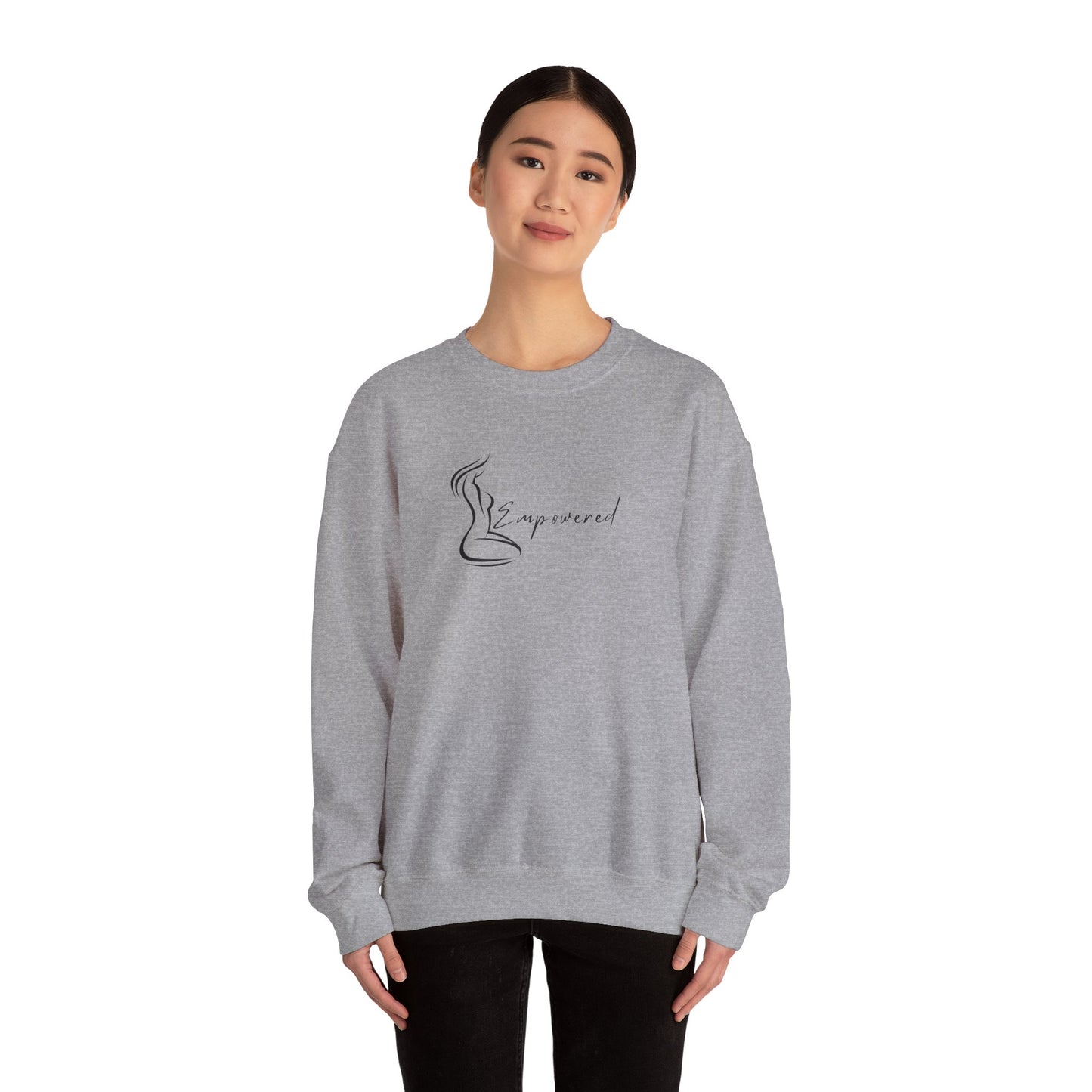 EMPOWERED, Empowered Crewneck, Empowered Women Empower Women, Super Comfy Crewneck, Motivation, Empower Women, Gifts for Her