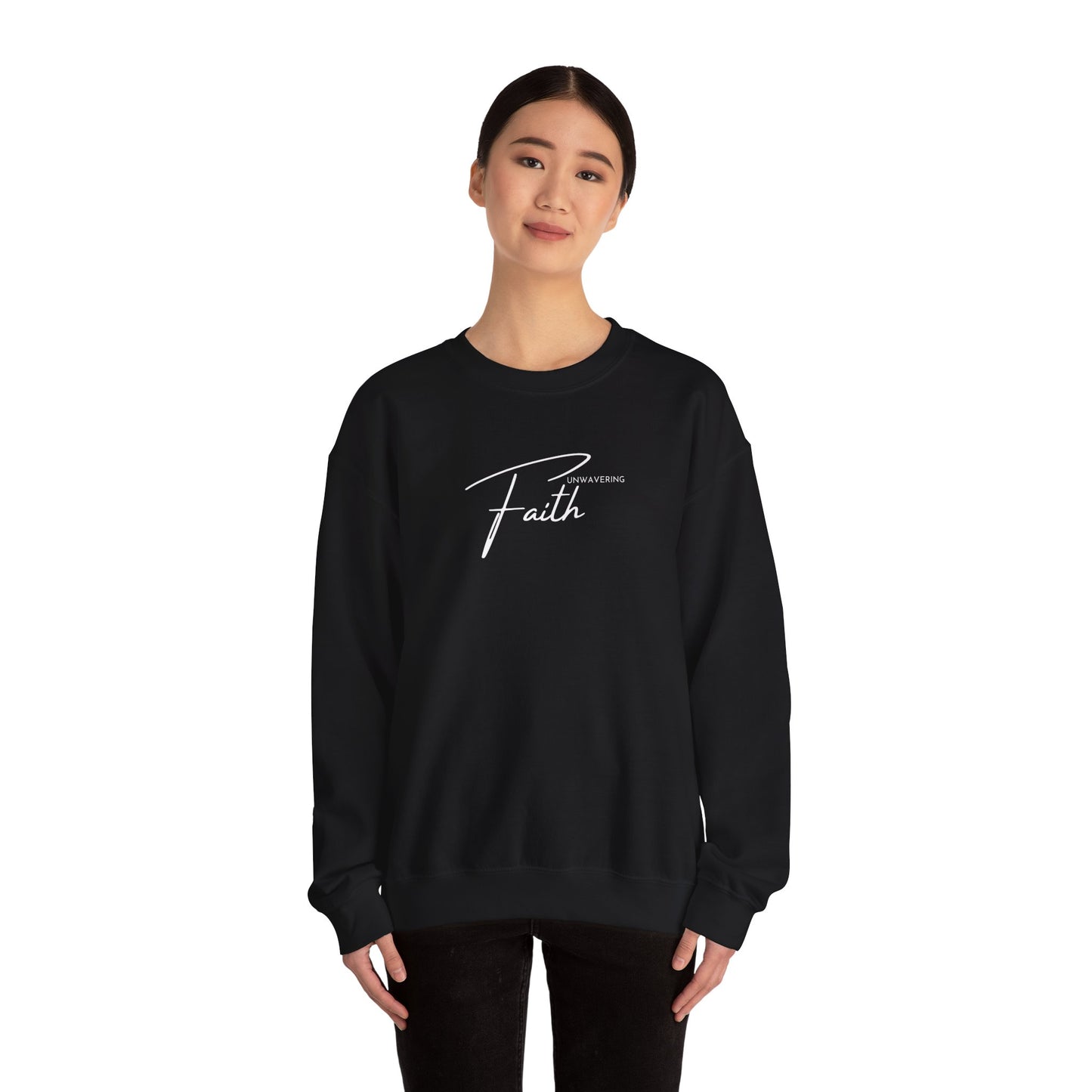 Unwavering Faith, God is Good, Unisex Crewneck Sweatshirt,  Joy, Super Comfy, Christian Sweatshirt, Religious Pullover, Comfortable