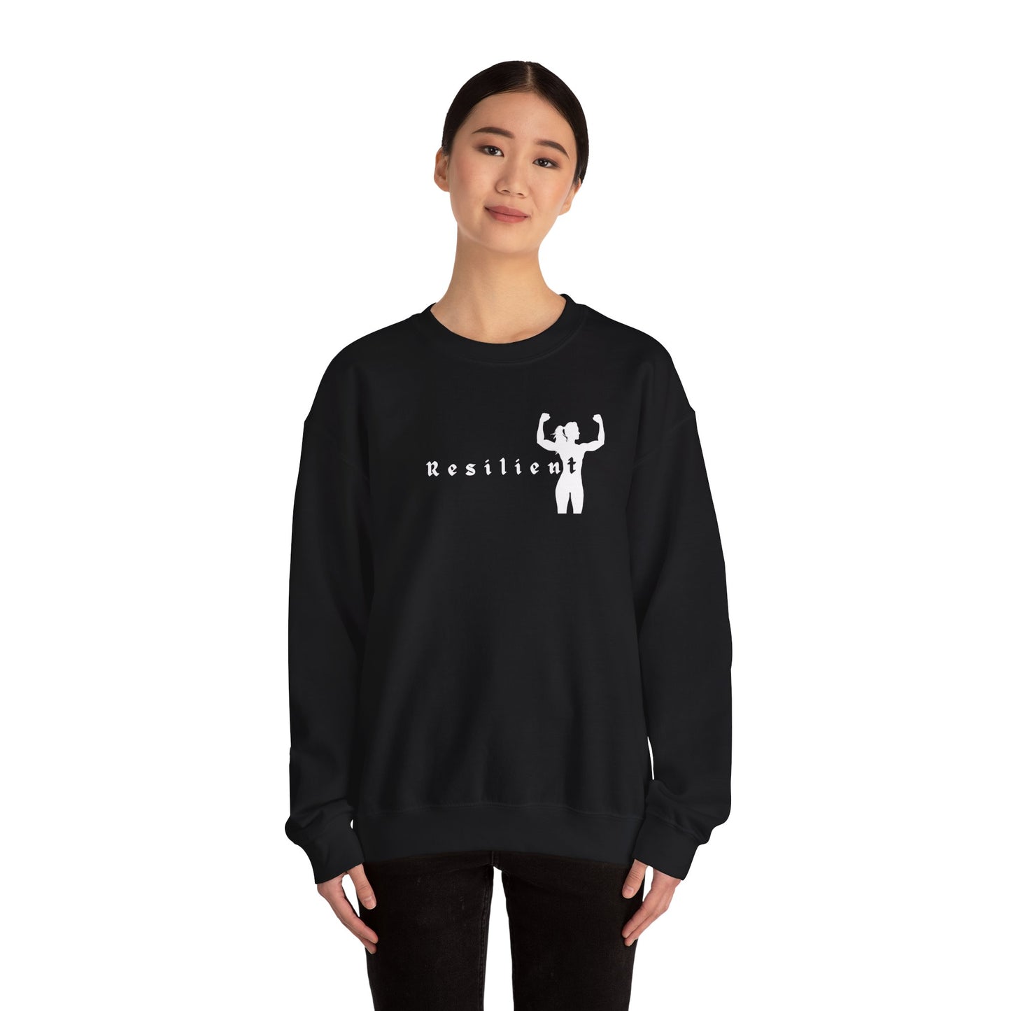 RESILIENT, Crewneck, Women Who Lift, Gym Girlies, Motivational Sweater, Gifts for her, Gym Life, Gym, Lift, Inspire
