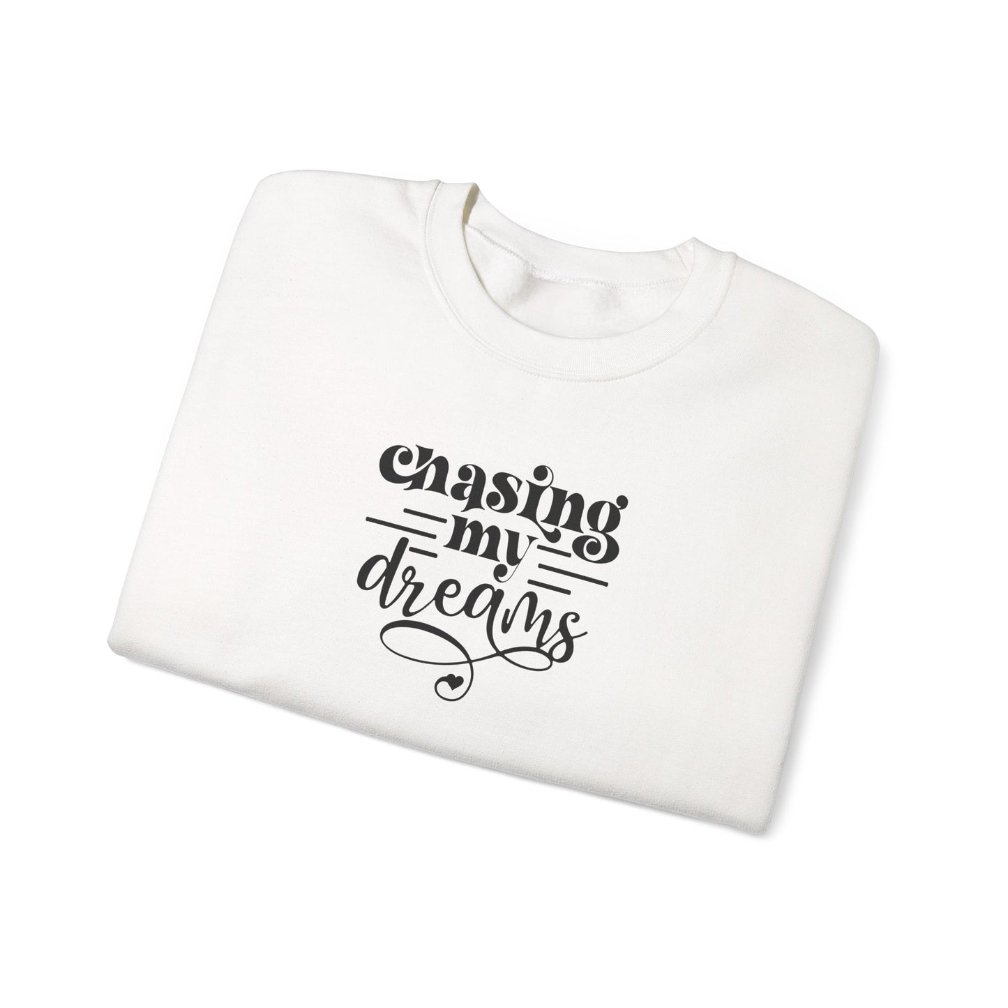 Chasing My Dreams, Signature Sleeve Sweater, Motivational Sweater, Inspirational Crewneck, Goals, Dreams, Back To School, Gifts for Her