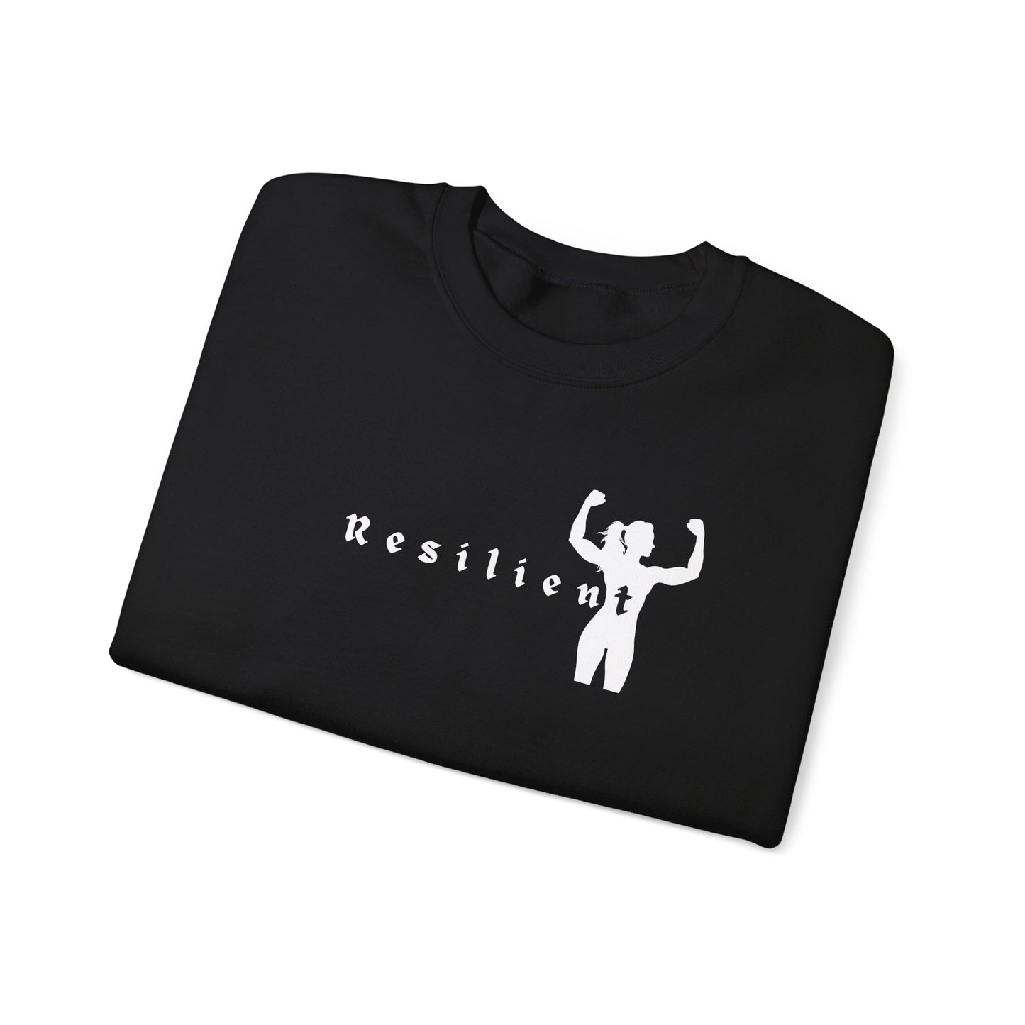 RESILIENT, Crewneck, Women Who Lift, Gym Girlies, Motivational Sweater, Gifts for her, Gym Life, Gym, Lift, Inspire