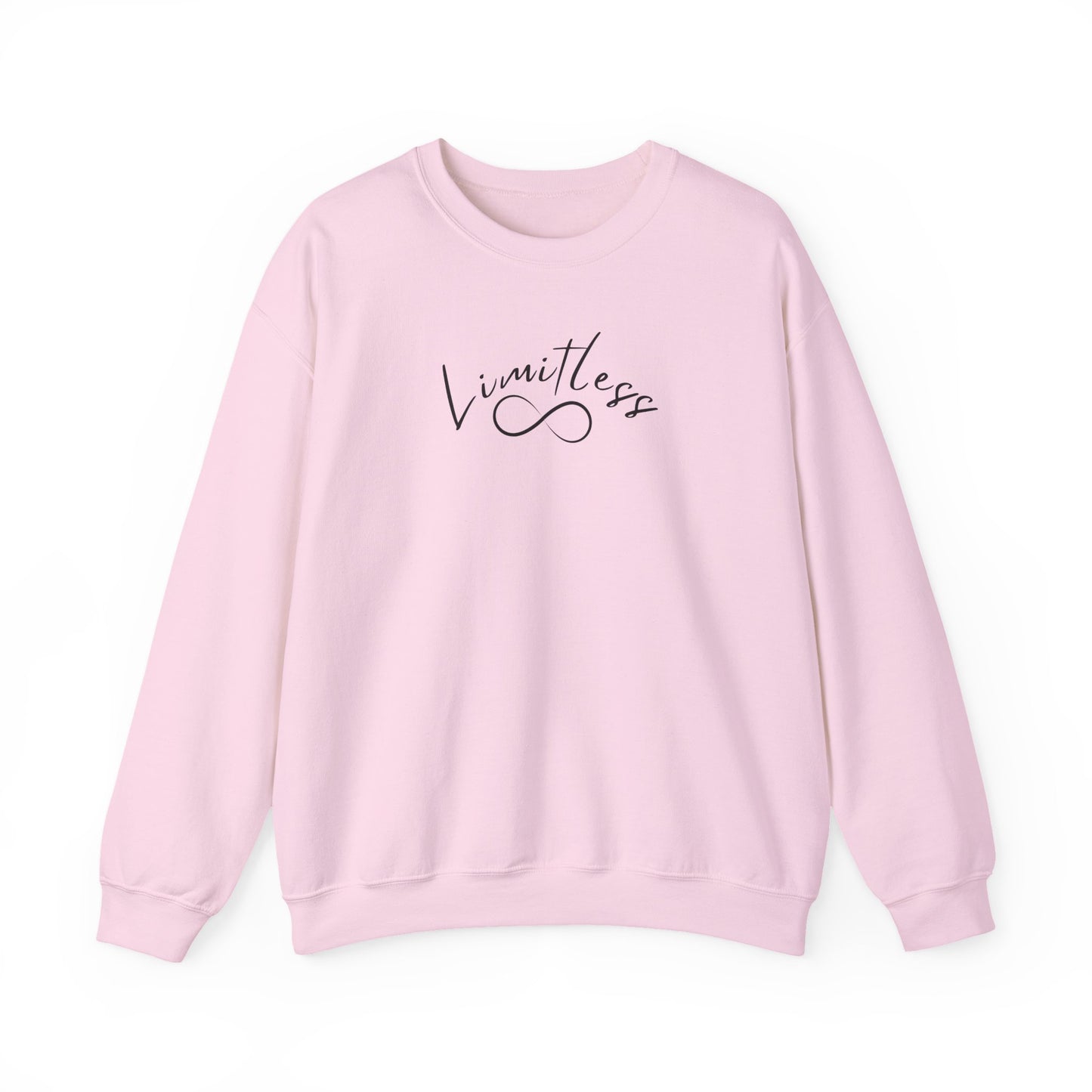 LIMITLESS Crewneck, Be Limitless, Super Comfy, Gifts for Her, Entrepreneur, CEO, Boss Babe, Boss, Empower, Motivation For Her, Inspiring