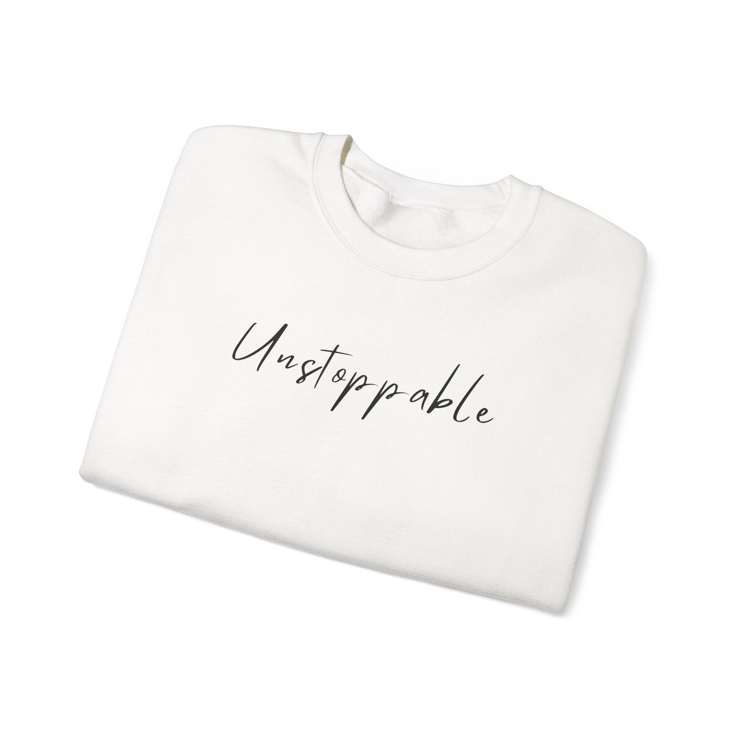 Unstoppable Sweater, Im Unstoppable Shirt, She is,  Inspirational Tee for Unstoppable Woman, Motivational, Inspiration, Empower Crewneck